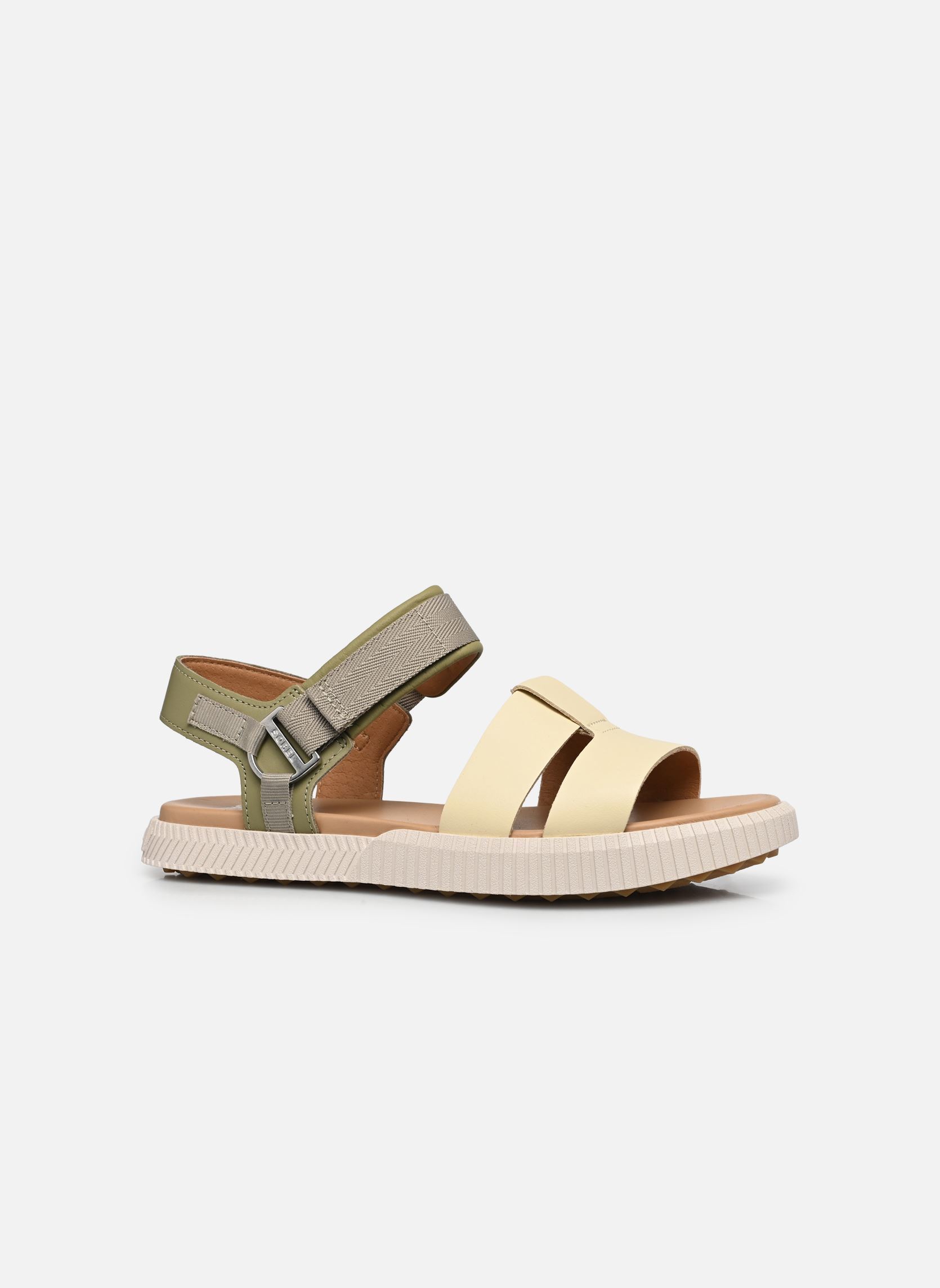 Sandales plates ONA AVE ANKLE STRAP FLAT SANDAL femme blanc Sorel Sandales plates ONA AVE ANKLE STRAP FLAT SANDAL femme blanc Dusty Twill, Honey White