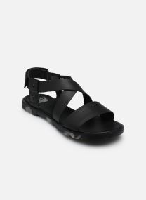 Flache Sandalen ELLA III CRISSCROSS SANDAL damen braun