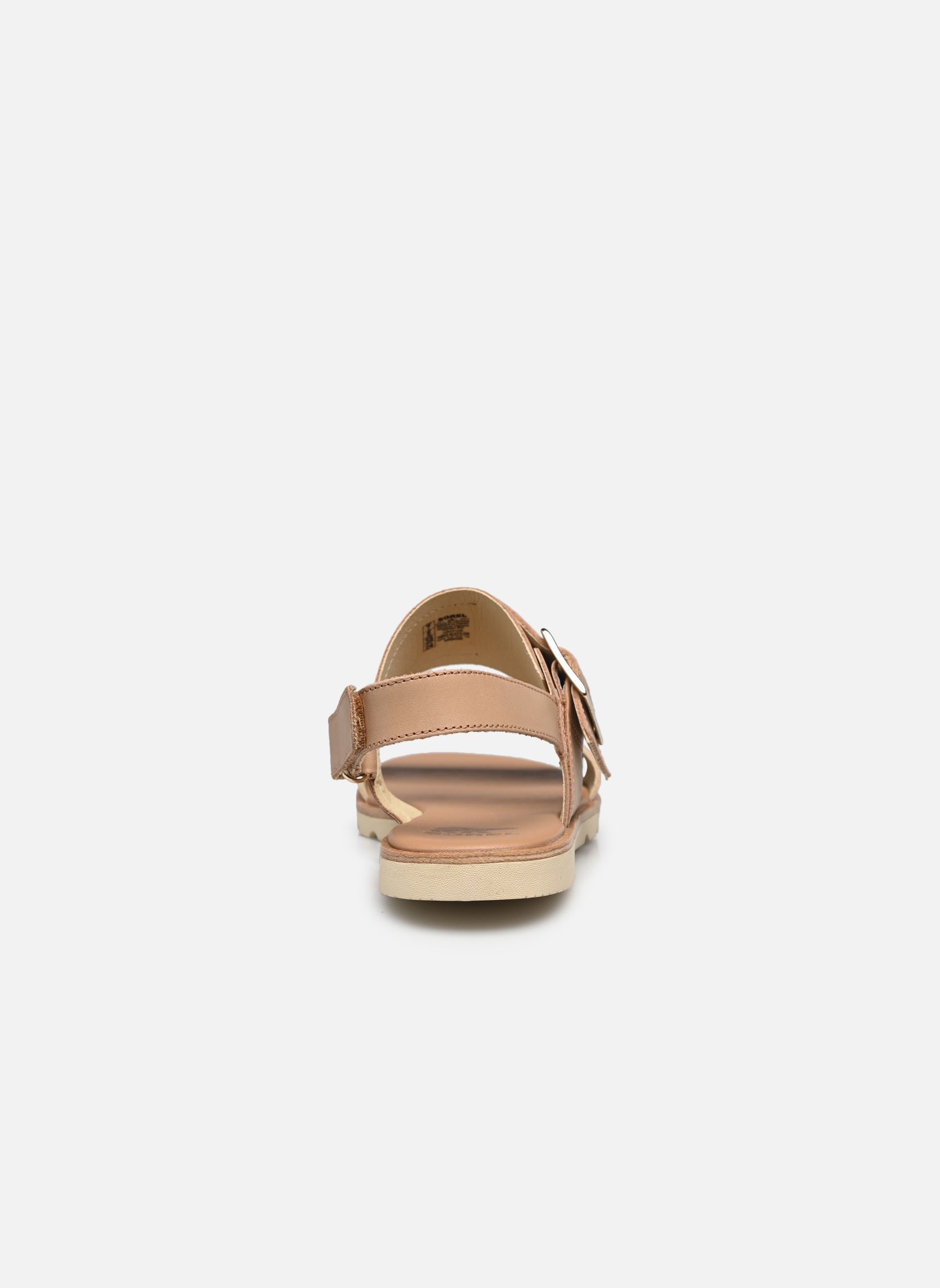 Sandali piatti ELLA III SLINGBACK donna marrone Sorel Sandali piatti ELLA III SLINGBACK donna marrone Honest Beige, Honey white