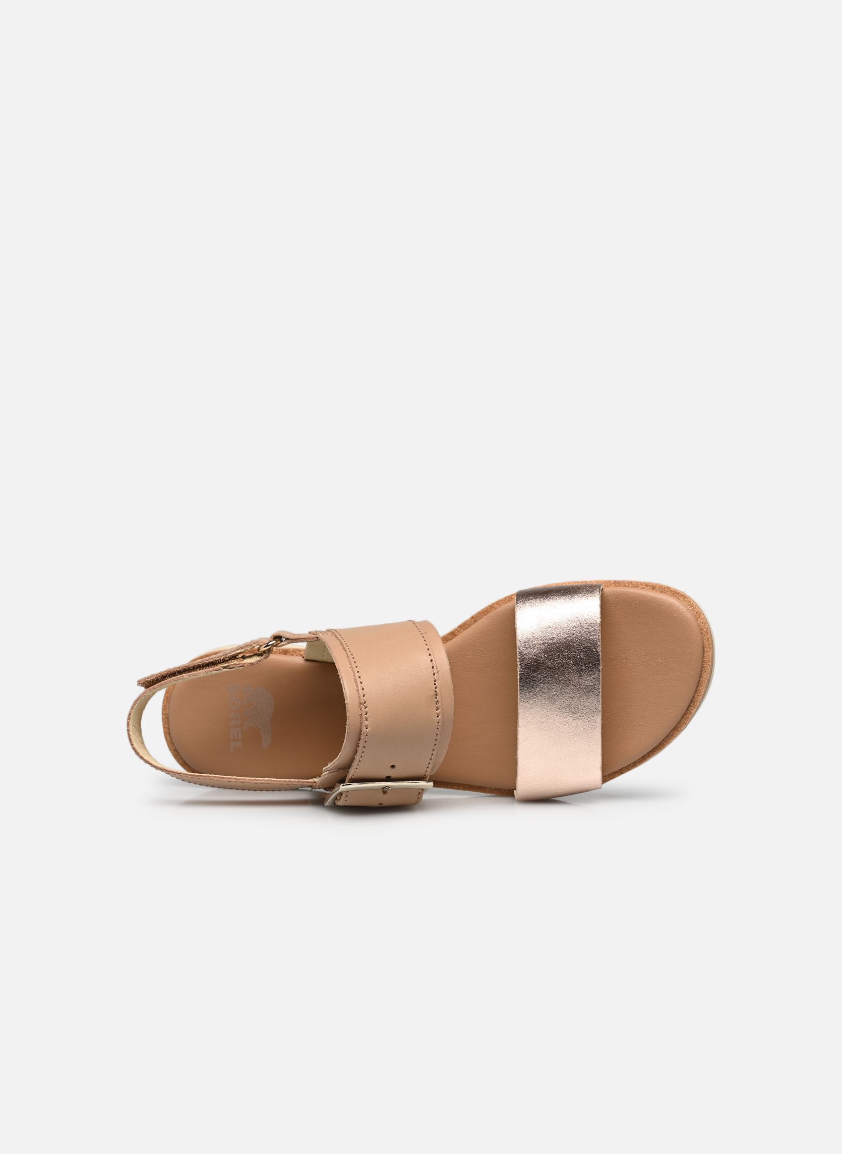Sandali piatti ELLA III SLINGBACK donna marrone Sorel Sandali piatti ELLA III SLINGBACK donna marrone Honest Beige, Honey white
