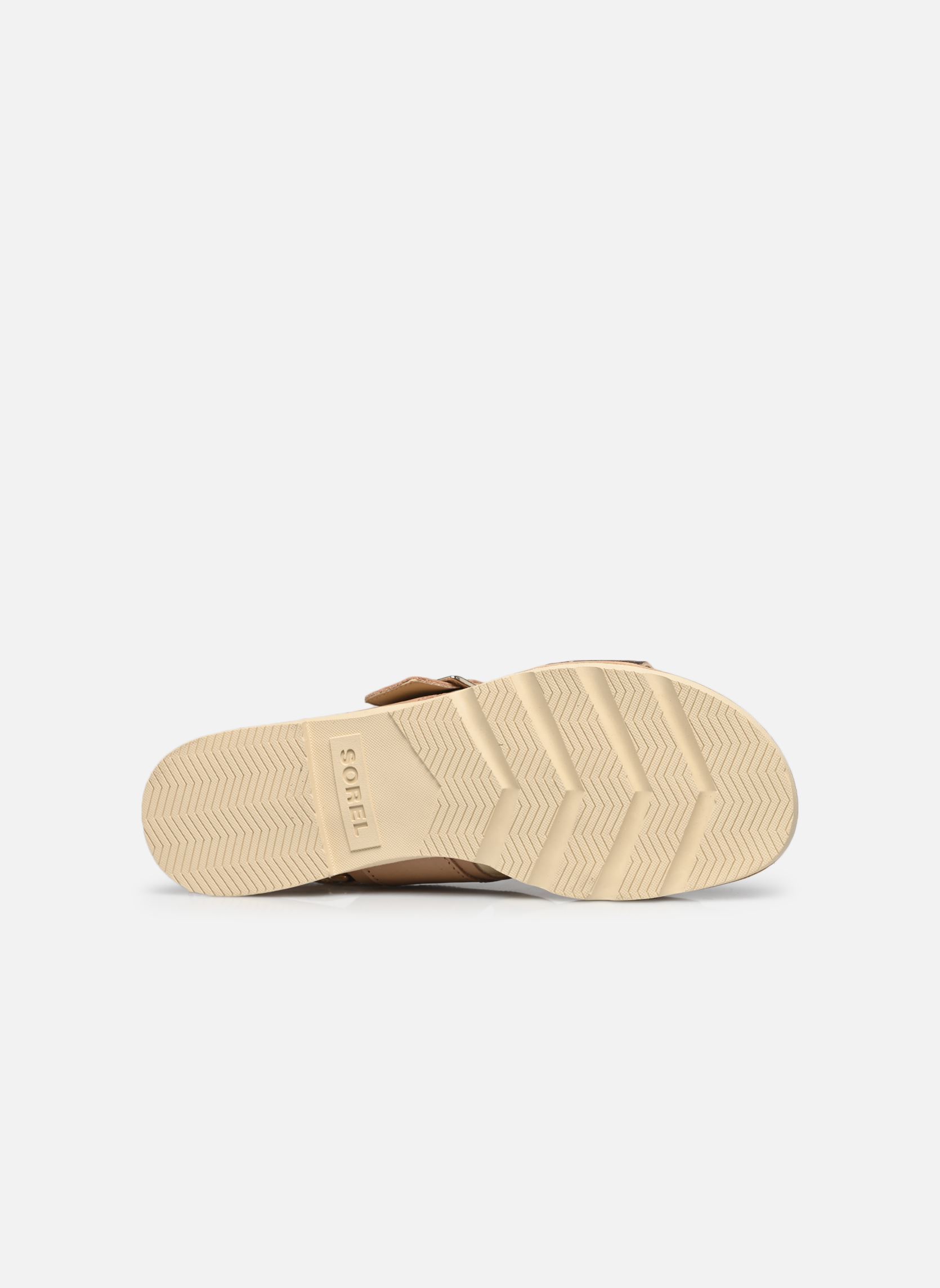 Sandali piatti ELLA III SLINGBACK donna marrone Sorel Sandali piatti ELLA III SLINGBACK donna marrone Honest Beige, Honey white