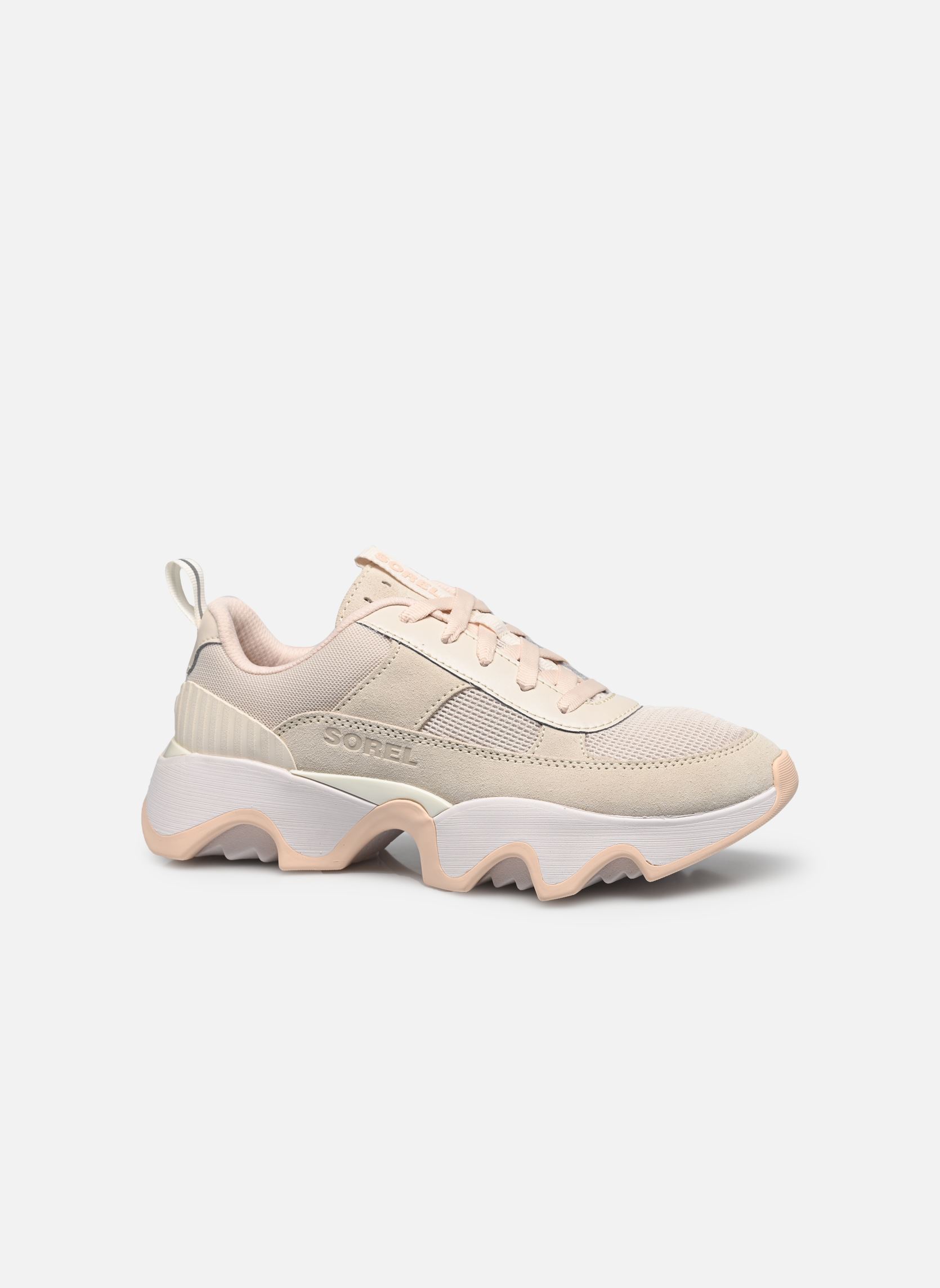 Baskets KINETIC IMPACT II WONDER LACE femme beige Sorel Baskets KINETIC IMPACT II WONDER LACE femme beige Pearlescent, Chalk