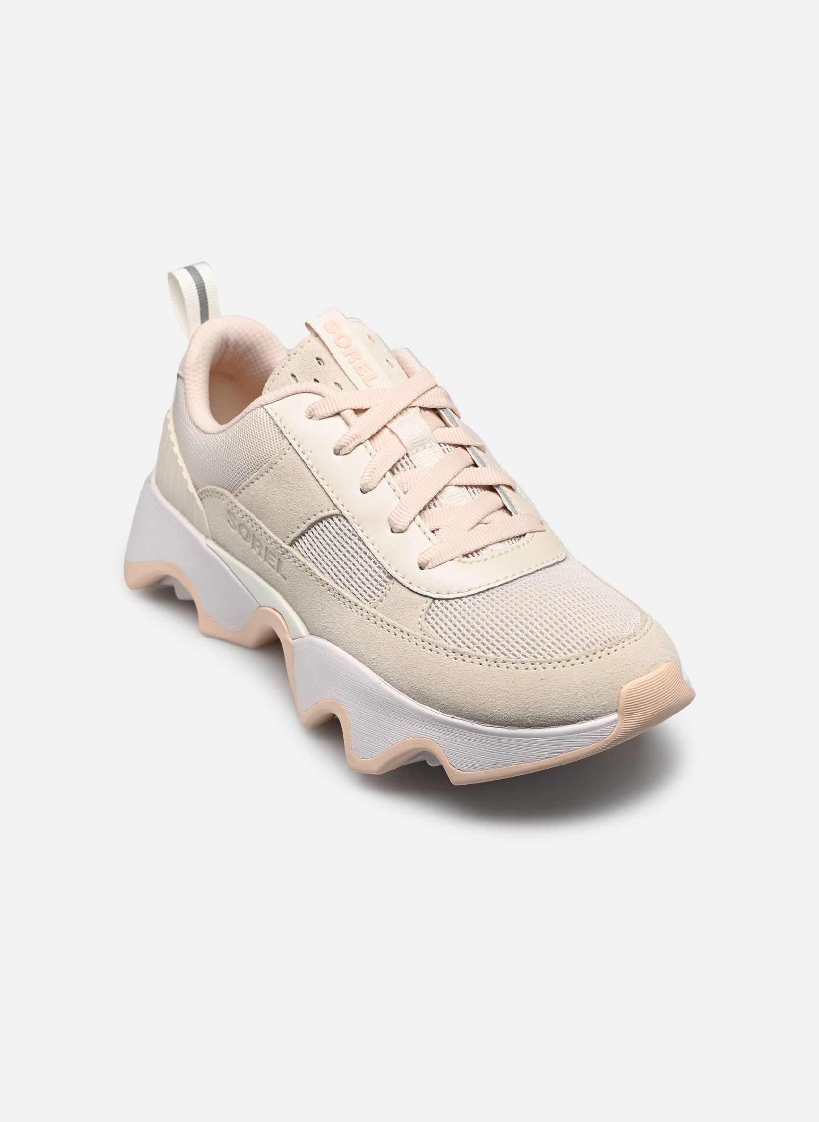 Baskets KINETIC IMPACT II WONDER LACE femme beige Sorel Baskets KINETIC IMPACT II WONDER LACE femme beige Pearlescent, Chalk