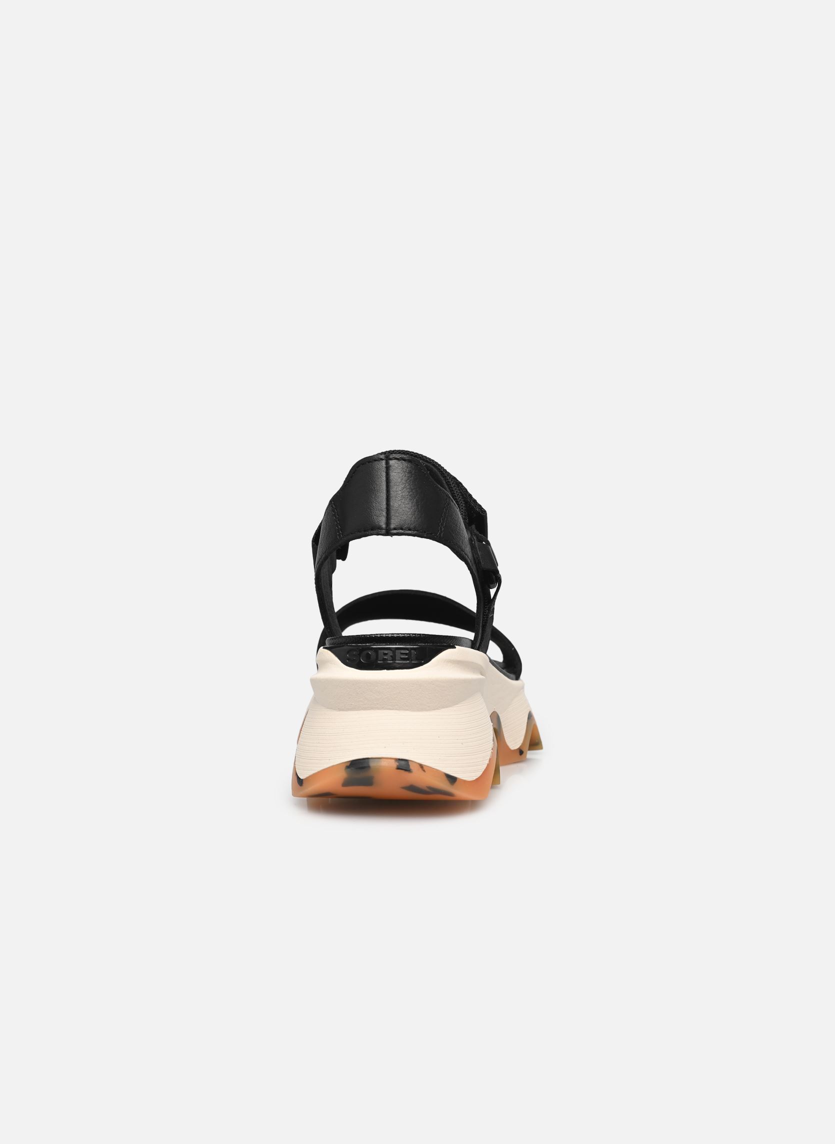 Sandalen met sleehak en plateau KINETIC IMPACT Y-STRAP HIGH SANDAL dames zwart Sorel Sandalen met sleehak en plateau KINETIC IMPACT Y-STRAP HIGH SANDAL dames zwart Black, Chalk
