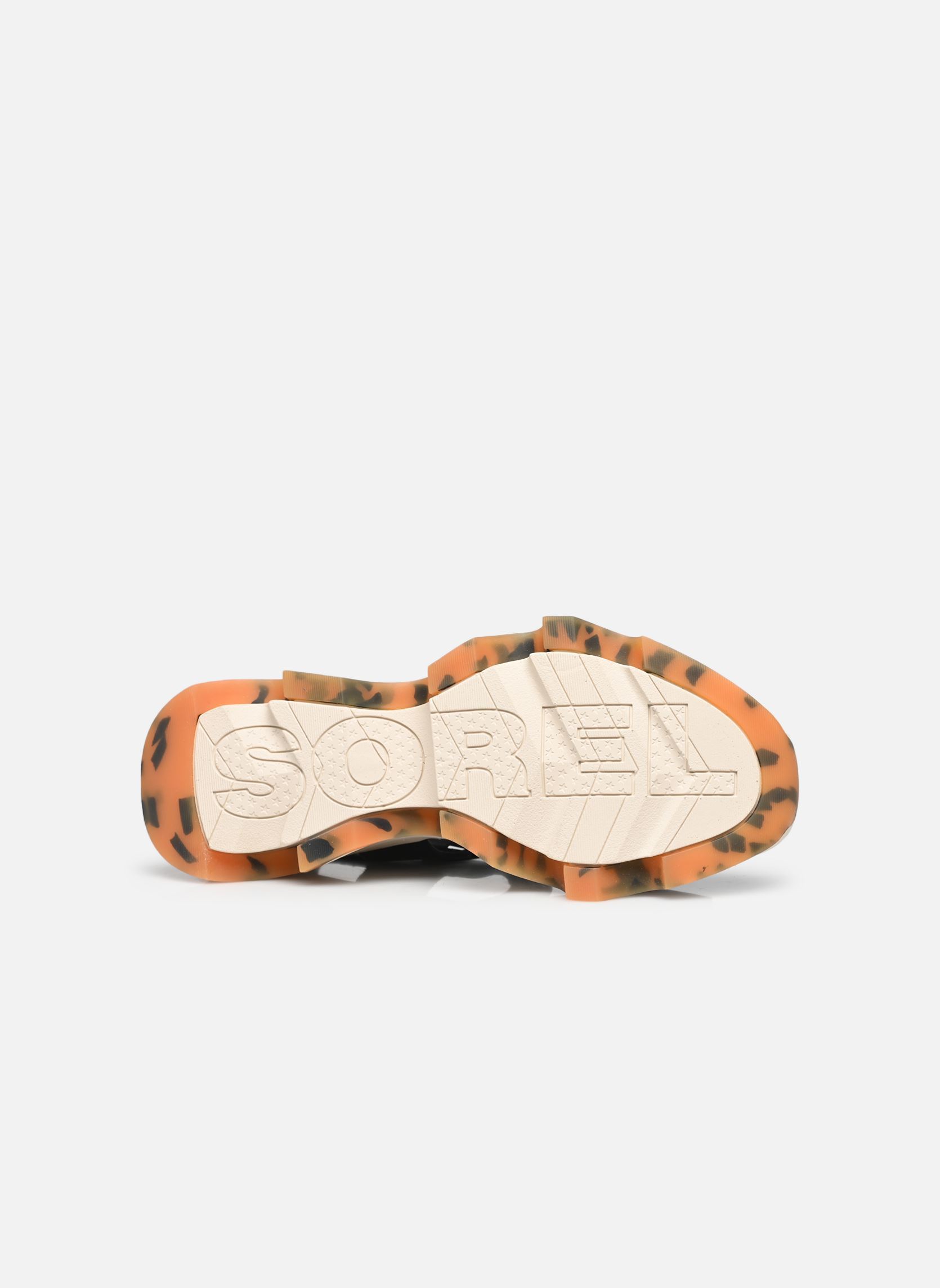 Sandalen met sleehak en plateau KINETIC IMPACT Y-STRAP HIGH SANDAL dames zwart Sorel Sandalen met sleehak en plateau KINETIC IMPACT Y-STRAP HIGH SANDAL dames zwart Black, Chalk