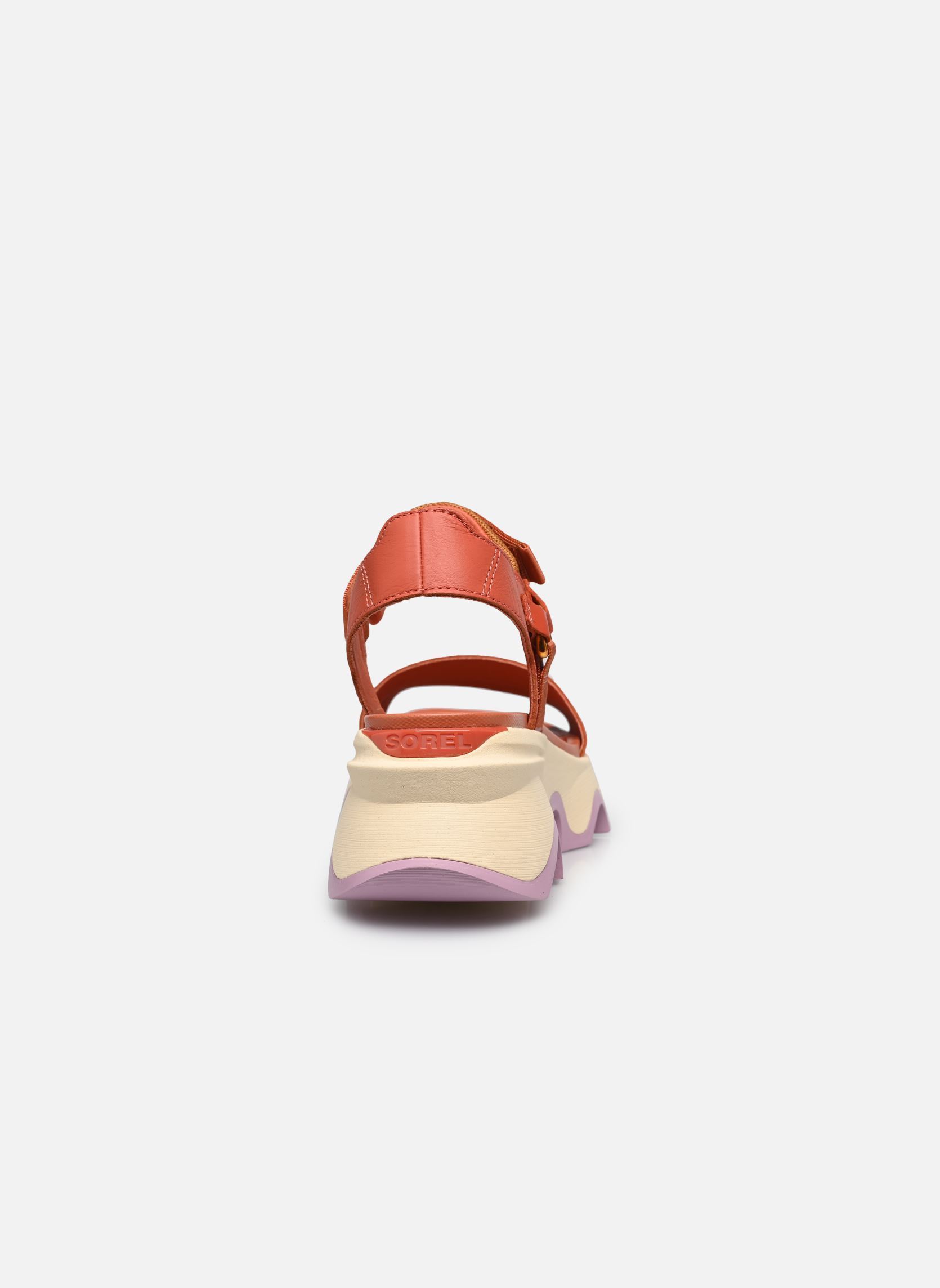 Sandali con zeppa e plateau KINETIC IMPACT Y-STRAP HIGH SANDAL donna arancione Sorel Sandali con zeppa e plateau KINETIC IMPACT Y-STRAP HIGH SANDAL donna arancione Tuscan, Aura