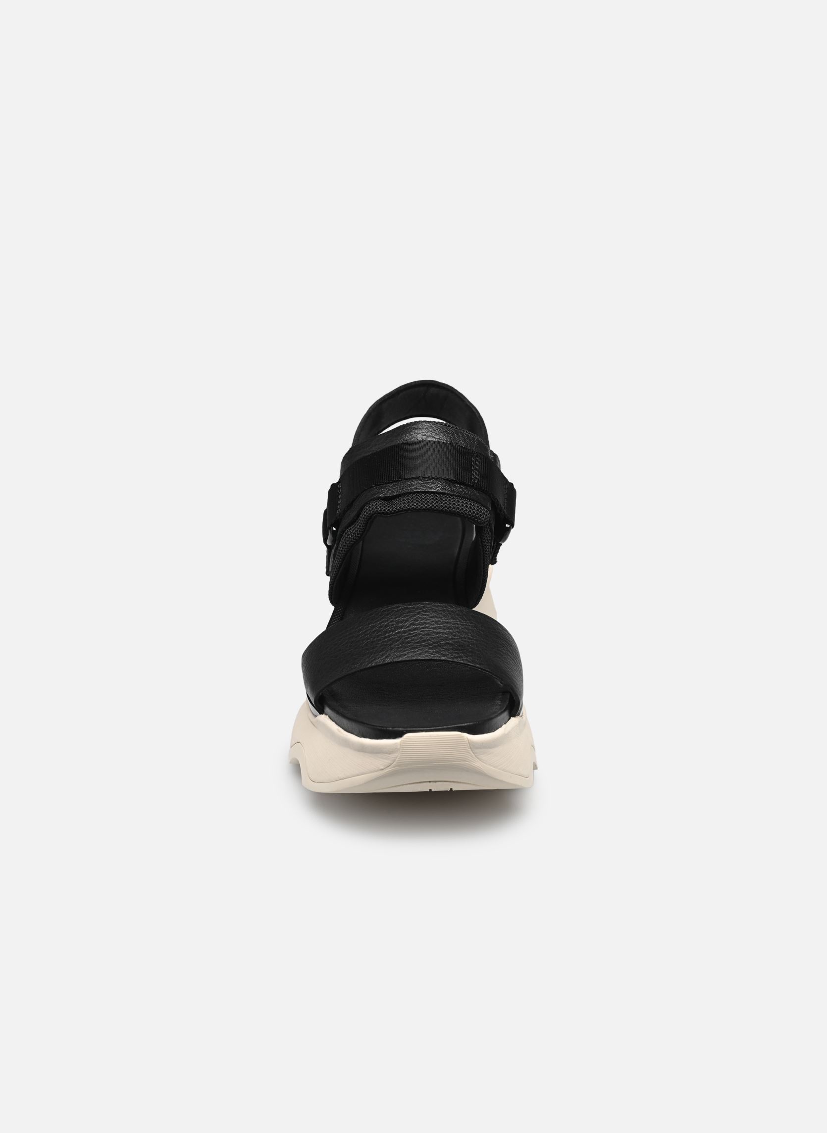 Sandalias KINETIC IMPACT SLINGBACK HEEL SANDAL mujer negro Sorel Sandalias KINETIC IMPACT SLINGBACK HEEL SANDAL mujer negro Black, Chalk