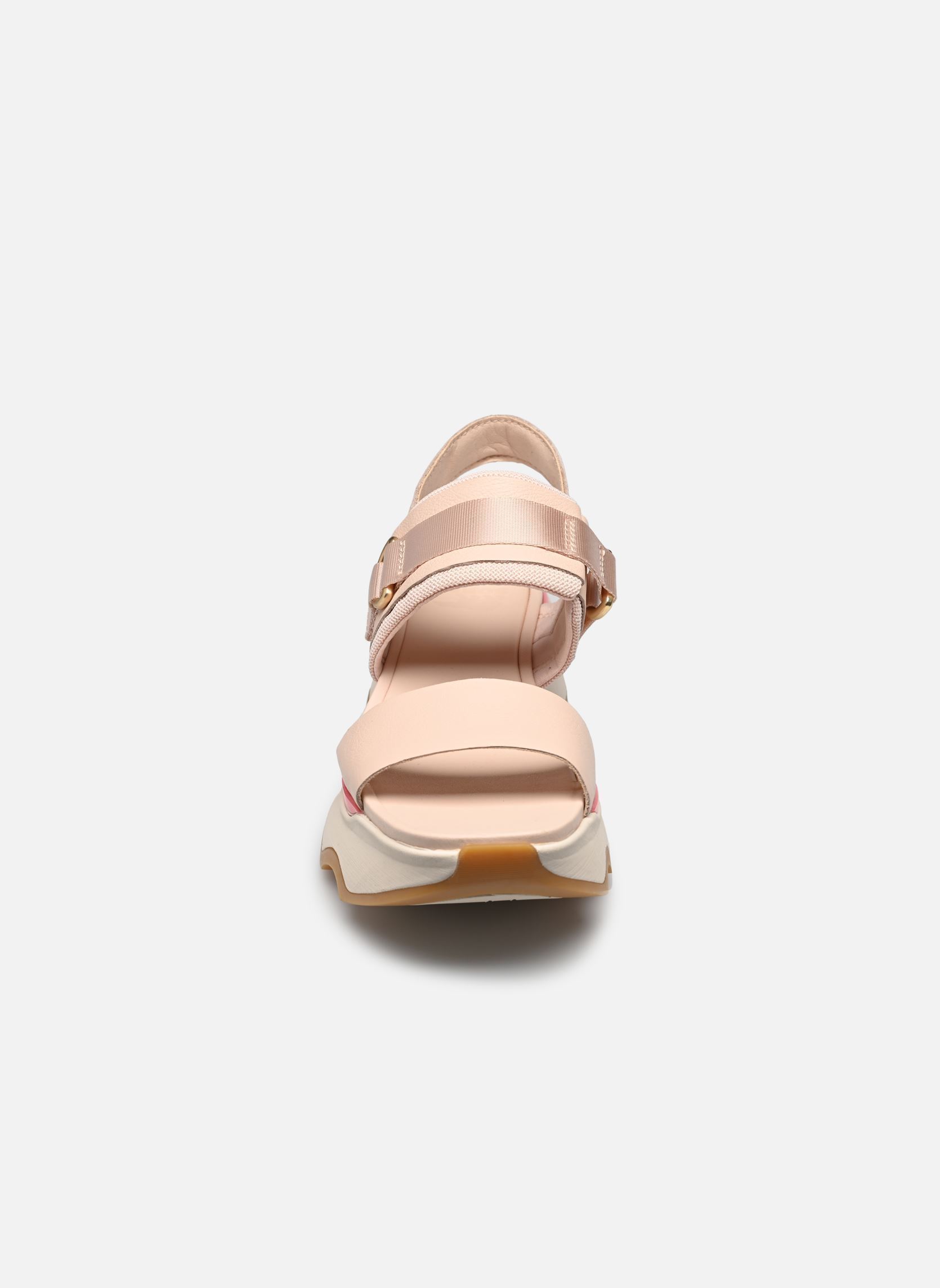 Sandales KINETIC IMPACT SLINGBACK HEEL SANDAL femme beige Sorel Sandales KINETIC IMPACT SLINGBACK HEEL SANDAL femme beige Pearlescent, Coral Blossom