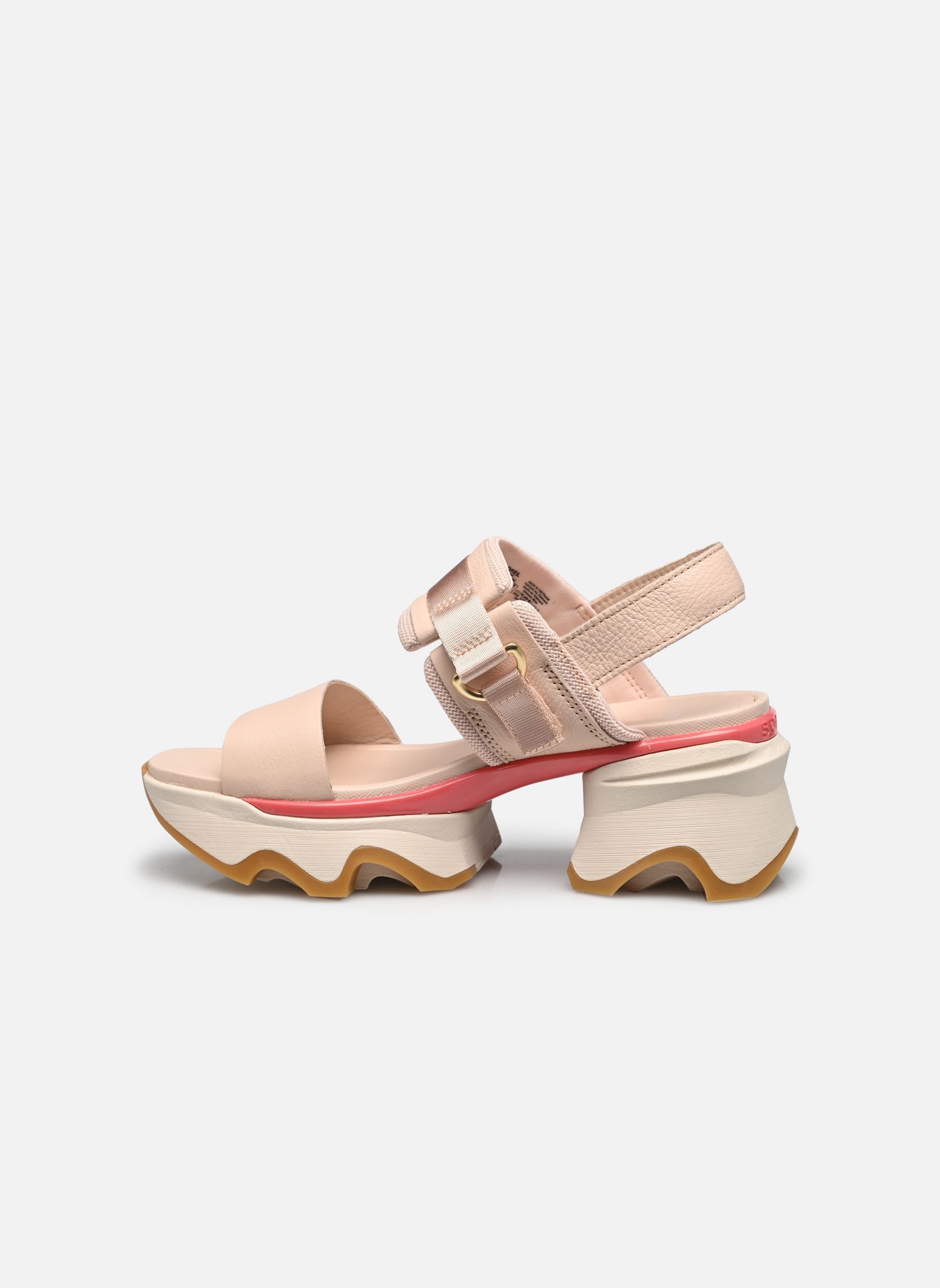 Sandales KINETIC IMPACT SLINGBACK HEEL SANDAL femme beige Sorel Sandales KINETIC IMPACT SLINGBACK HEEL SANDAL femme beige Pearlescent, Coral Blossom