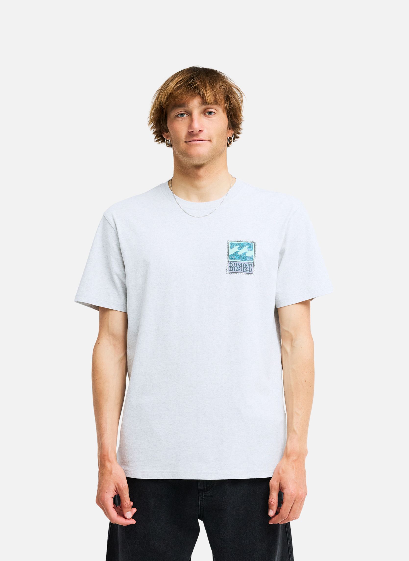 Tee-shirts Stamp homme gris Billabong Tee-shirts Stamp homme gris Gris