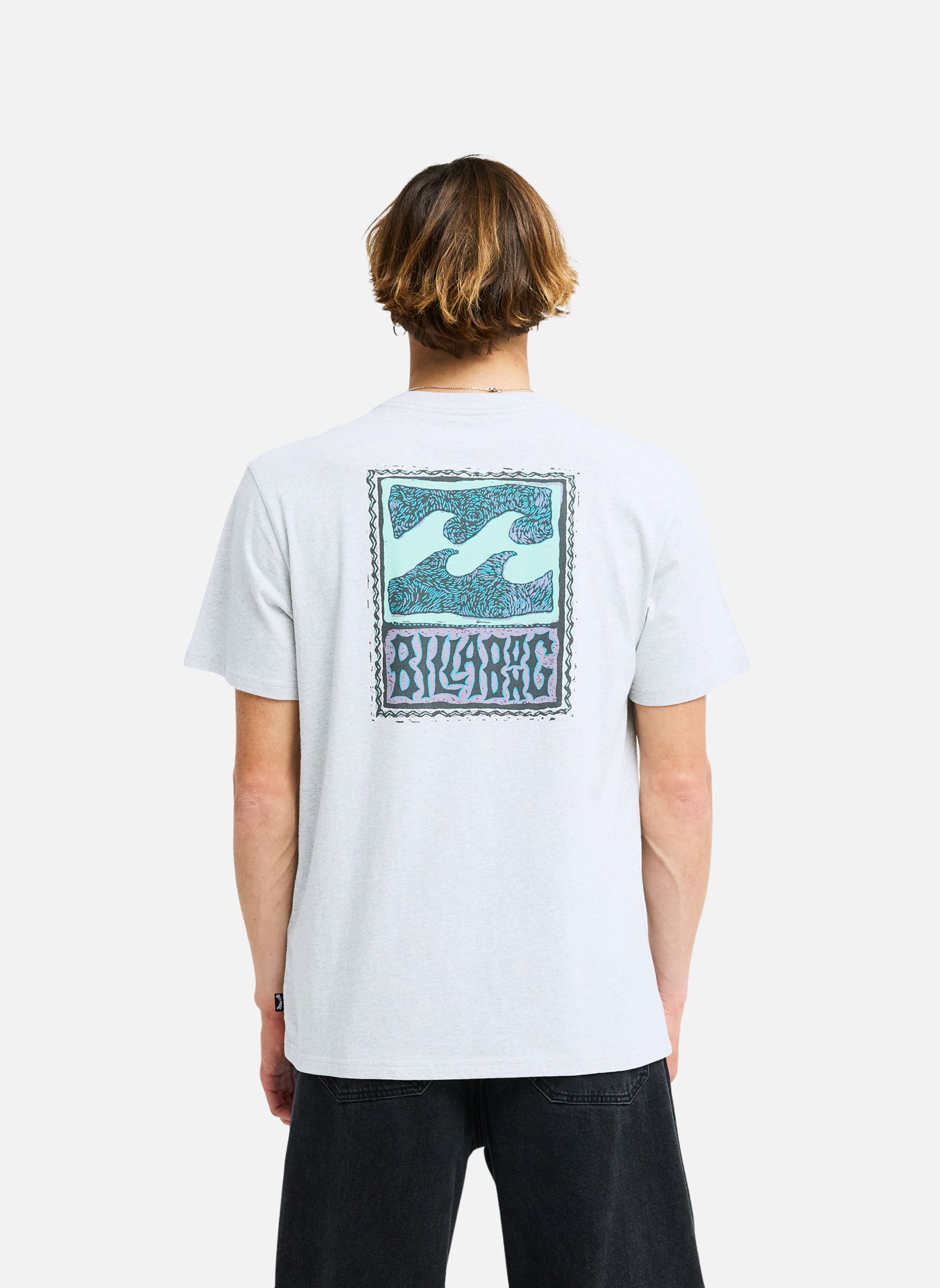Tee-shirts Stamp homme gris Billabong Tee-shirts Stamp homme gris Gris