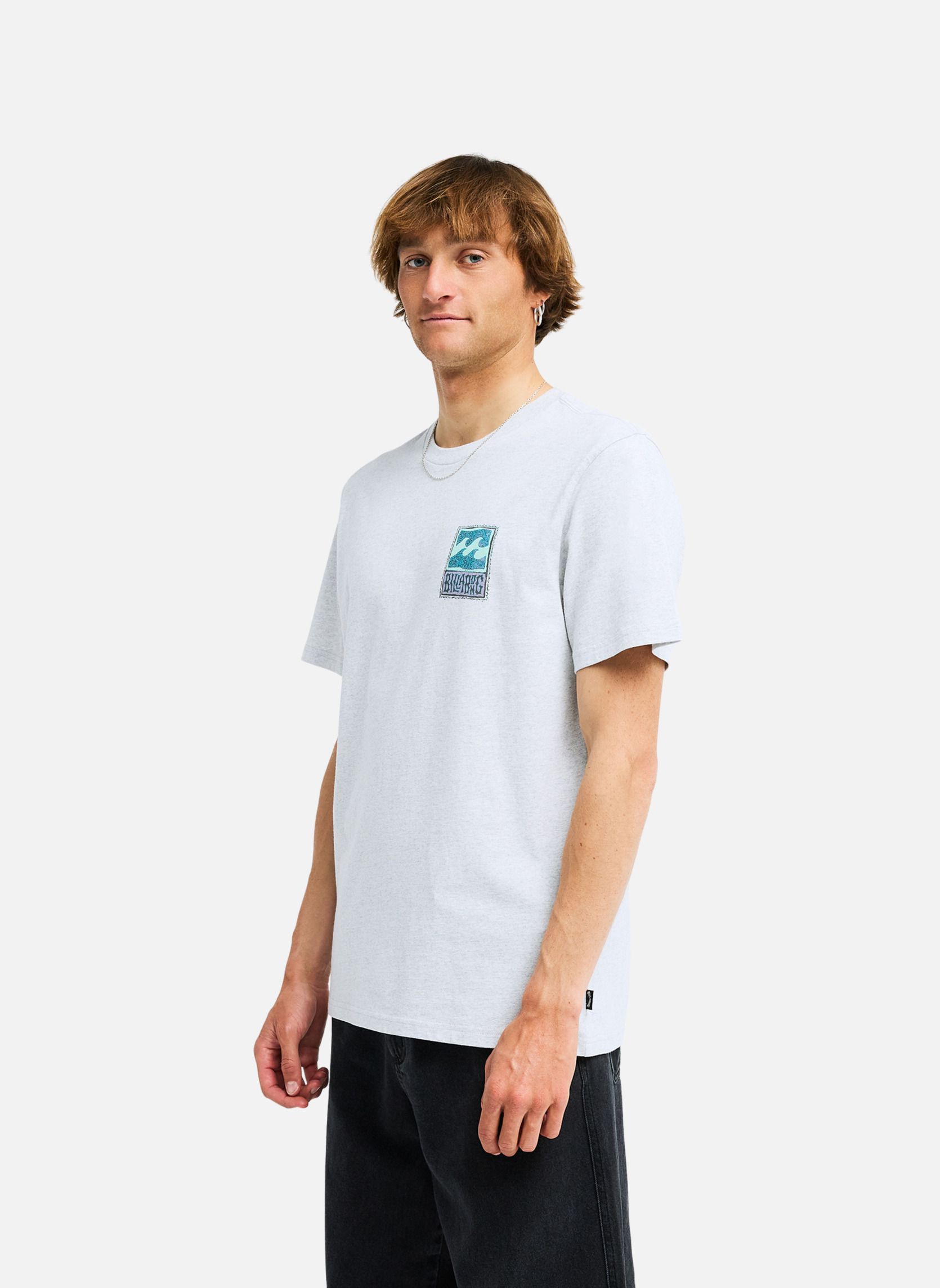 Tee-shirts Stamp homme gris Billabong Tee-shirts Stamp homme gris Gris