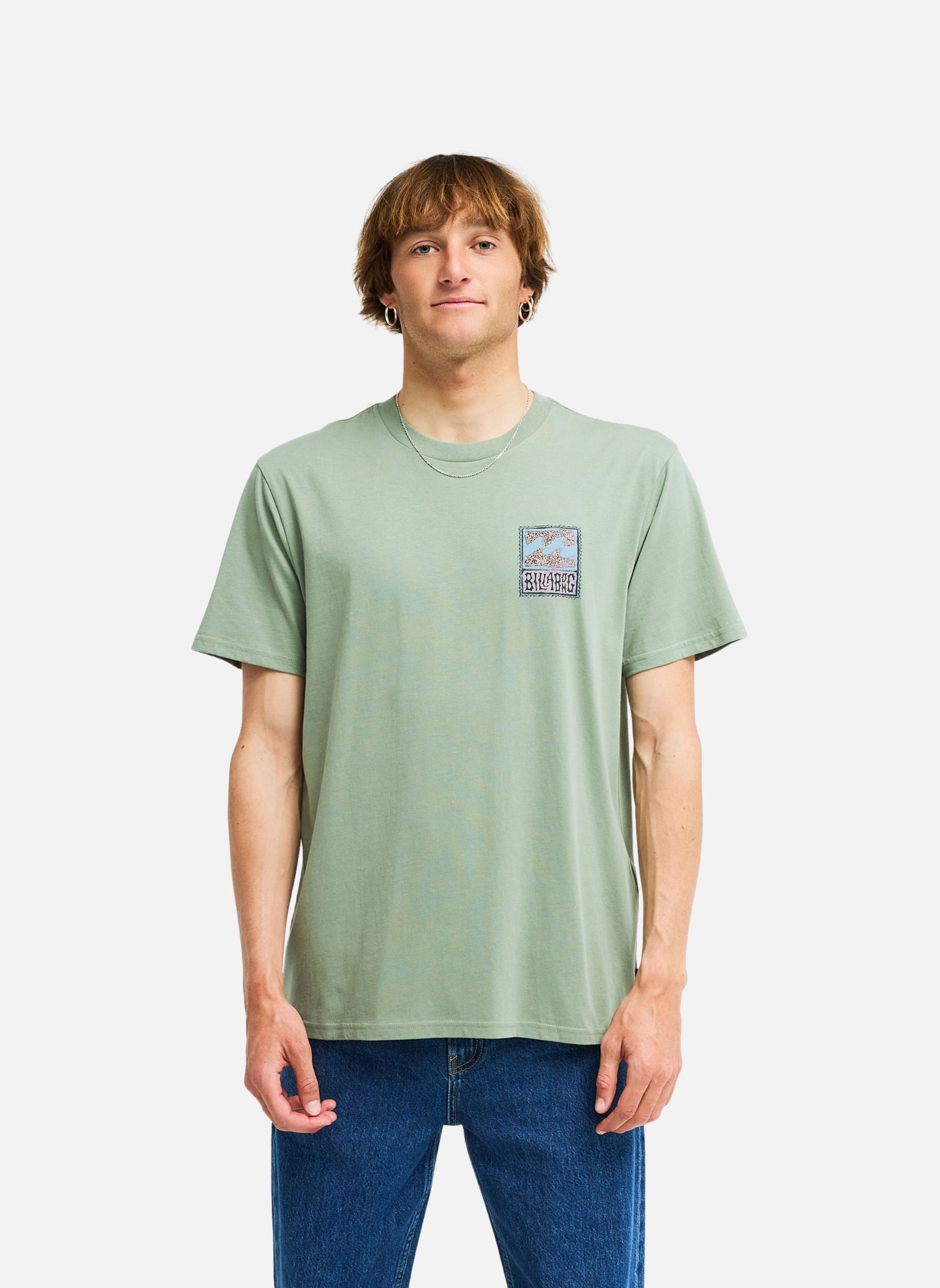 Tee-shirts Stamp homme vert Billabong Tee-shirts Stamp homme vert Vert