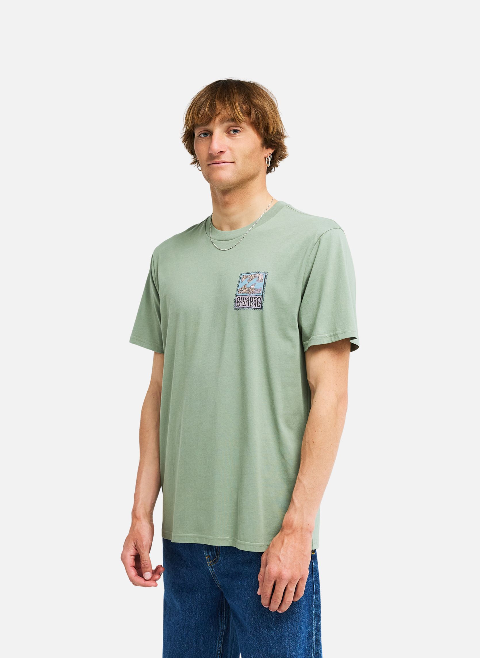 Tee-shirts Stamp homme vert Billabong Tee-shirts Stamp homme vert Vert