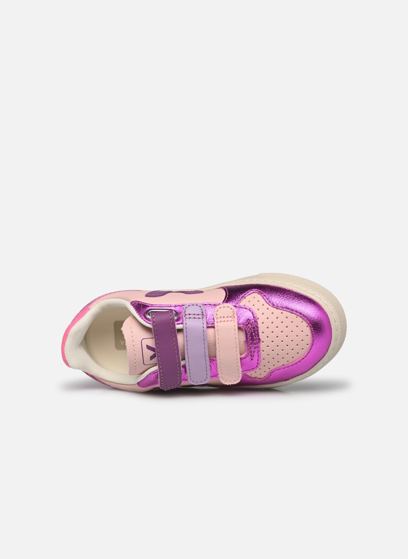 Sneaker Small V-10 Velcro mädchen rosa Veja Sneaker Small V-10 Velcro mädchen rosa PETALE_MULTICO-COSMOS