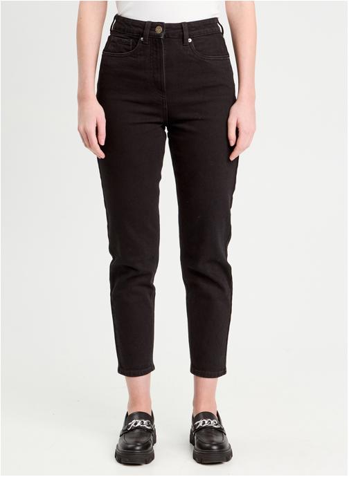Cache Cache Jeans droit MUMFY femme noir