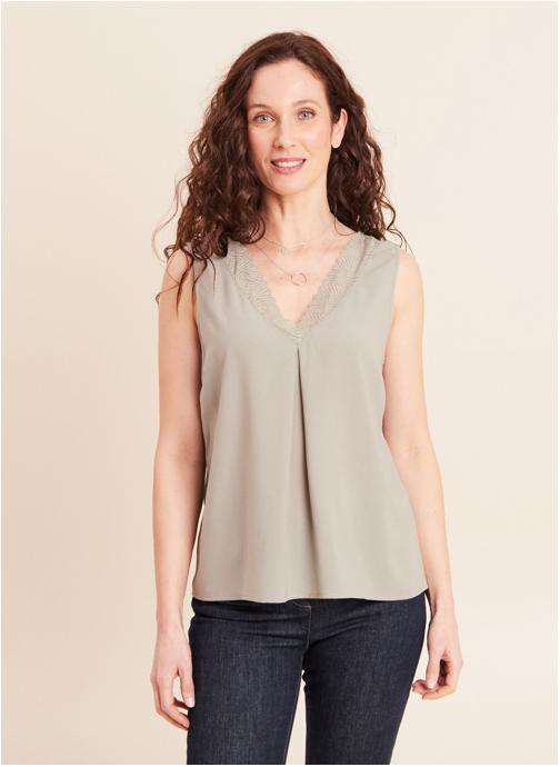 Bréal Débardeurs TEBIUPLI femme vert