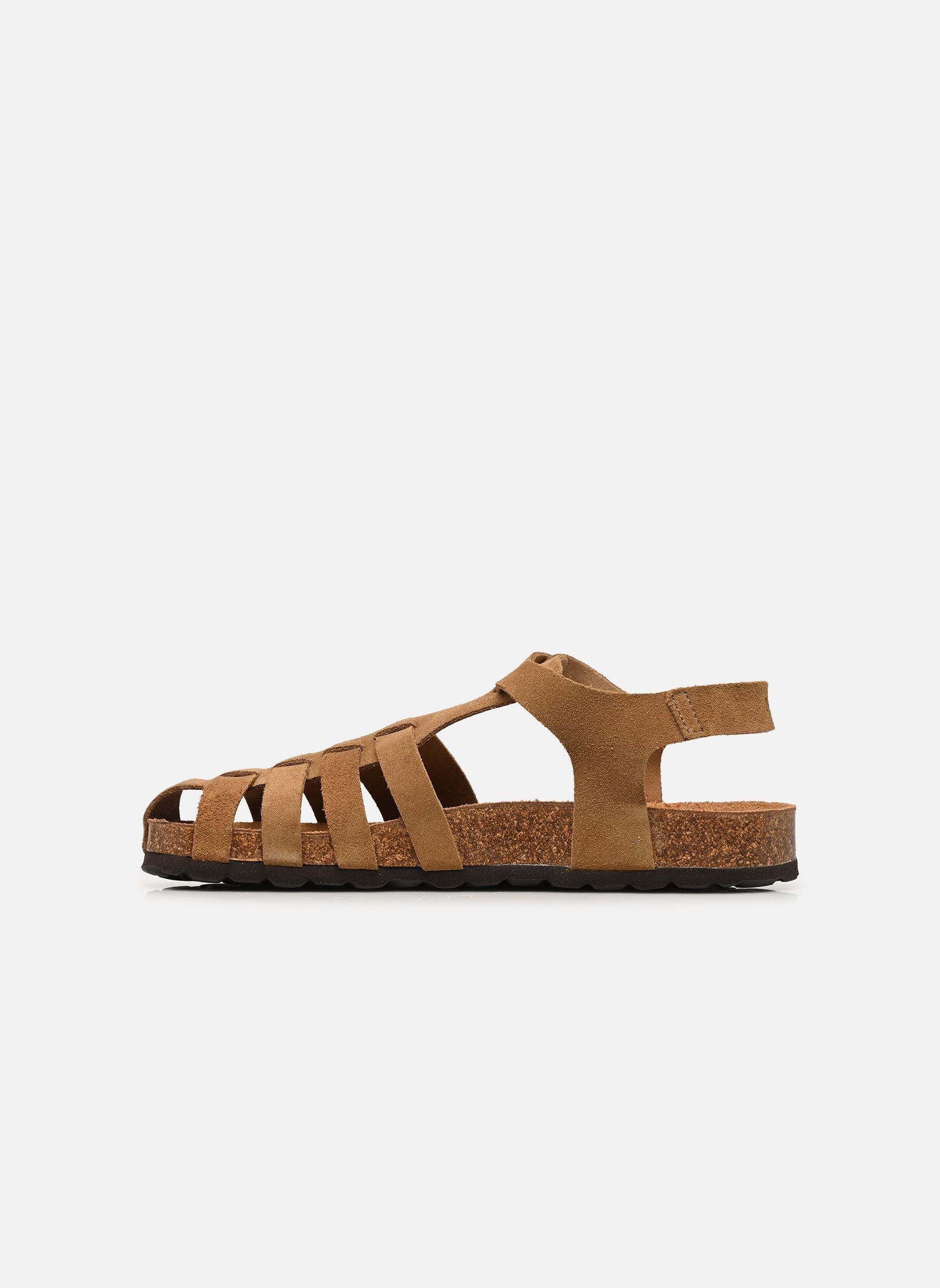 Sandali piatti GAIA donna marrone Nazarée Footcare Sandali piatti GAIA donna marrone NOISETTE