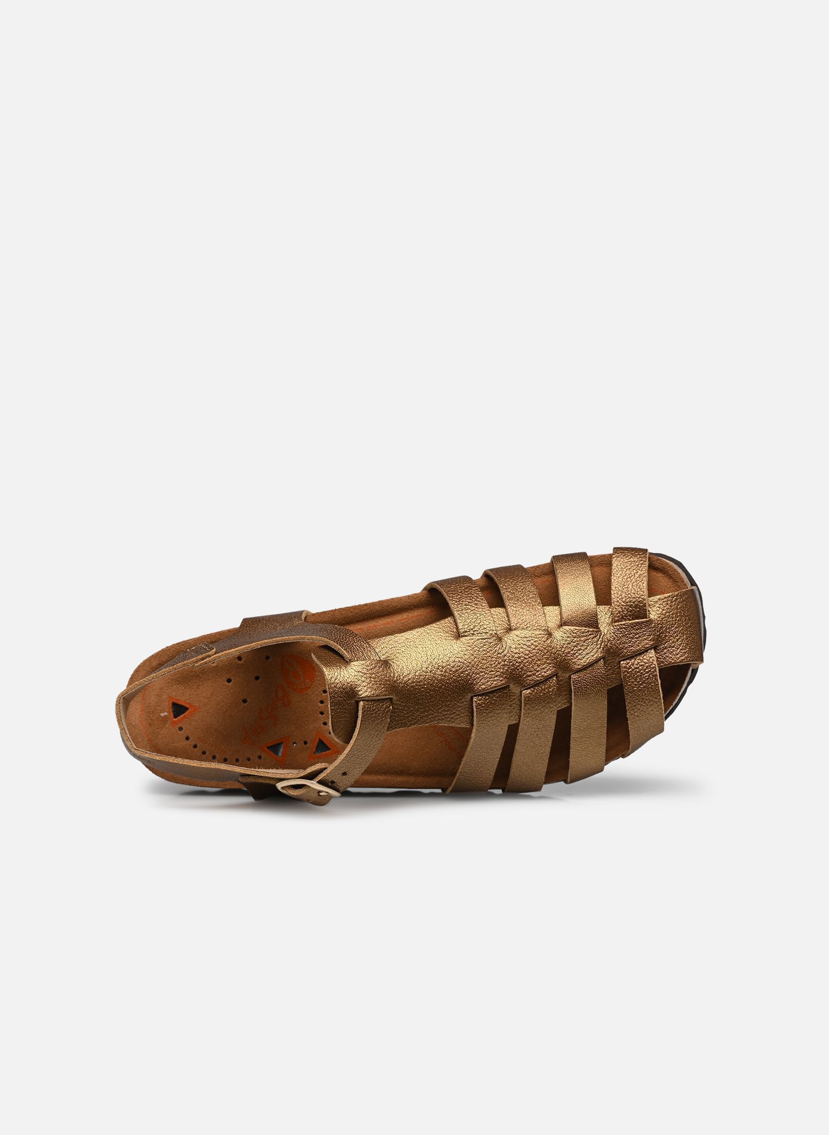 Sandali piatti GAIA BIEN-ETRE donna oro e bronzo Nazarée Footcare Sandali piatti GAIA BIEN-ETRE donna oro e bronzo BRONZE