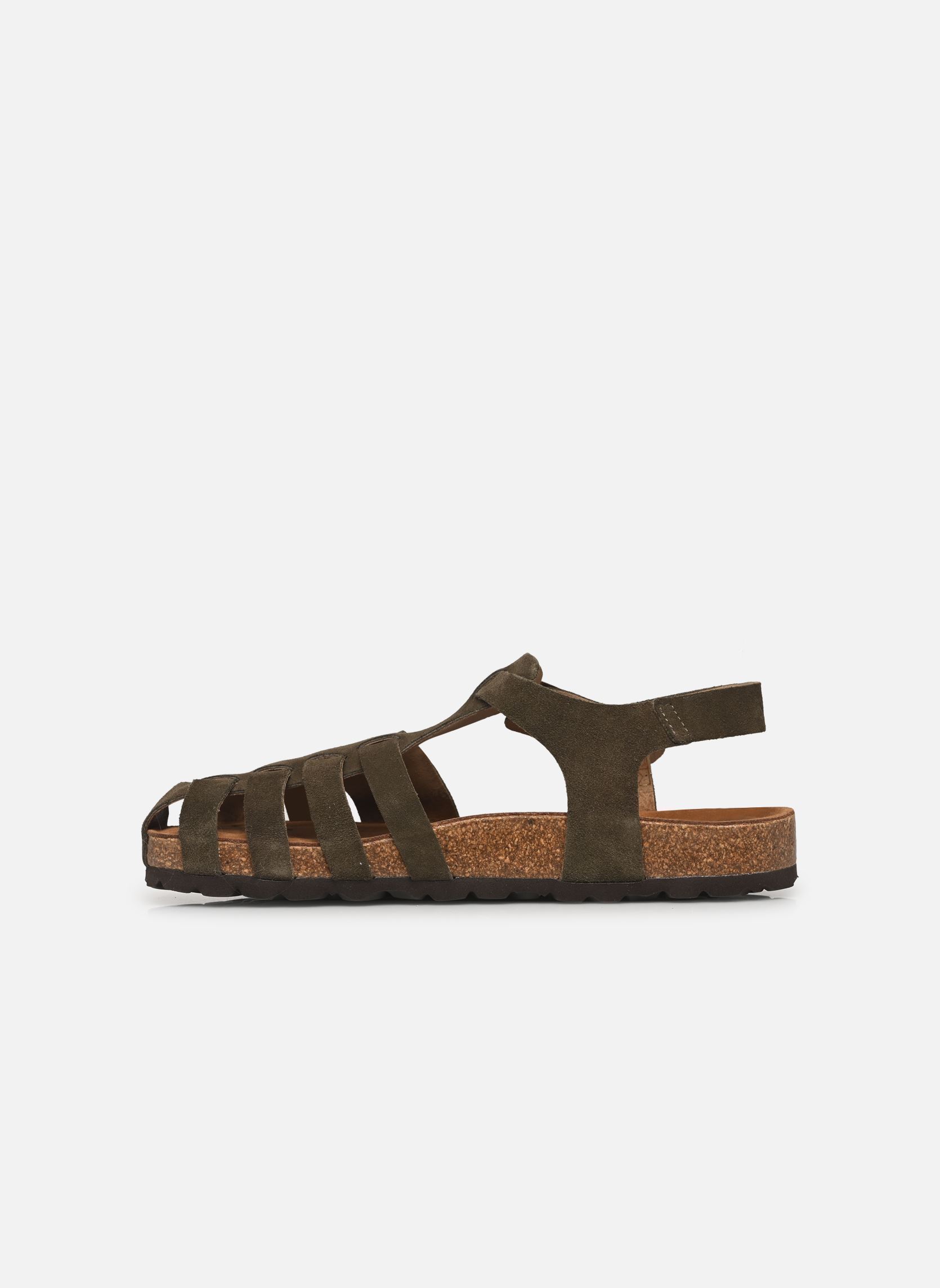 Sandalias planas GAIA BIEN-ETRE mujer marrón Nazarée Footcare Sandalias planas GAIA BIEN-ETRE mujer marrón KAKI