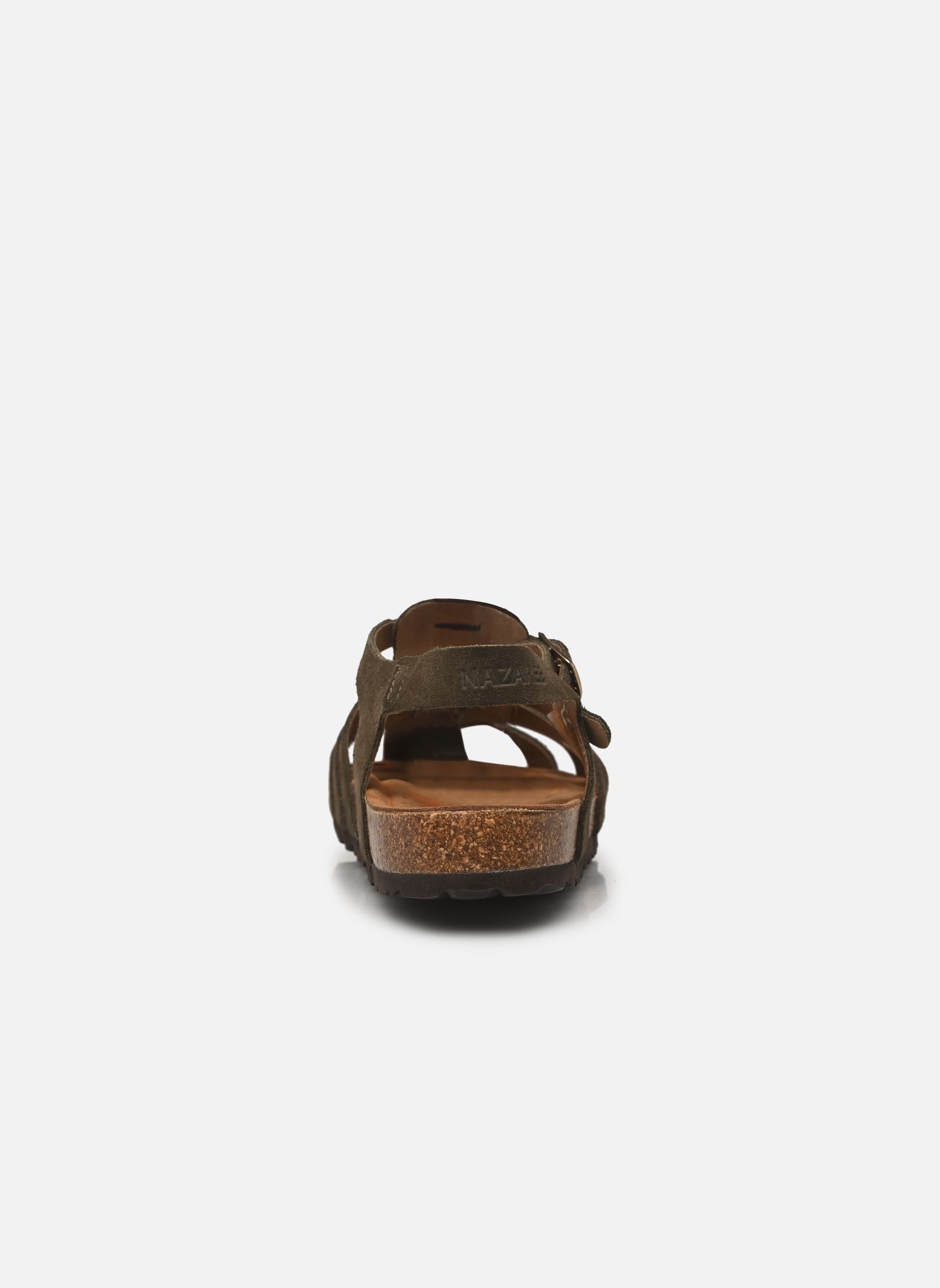 Sandalias planas GAIA BIEN-ETRE mujer marrón Nazarée Footcare Sandalias planas GAIA BIEN-ETRE mujer marrón KAKI