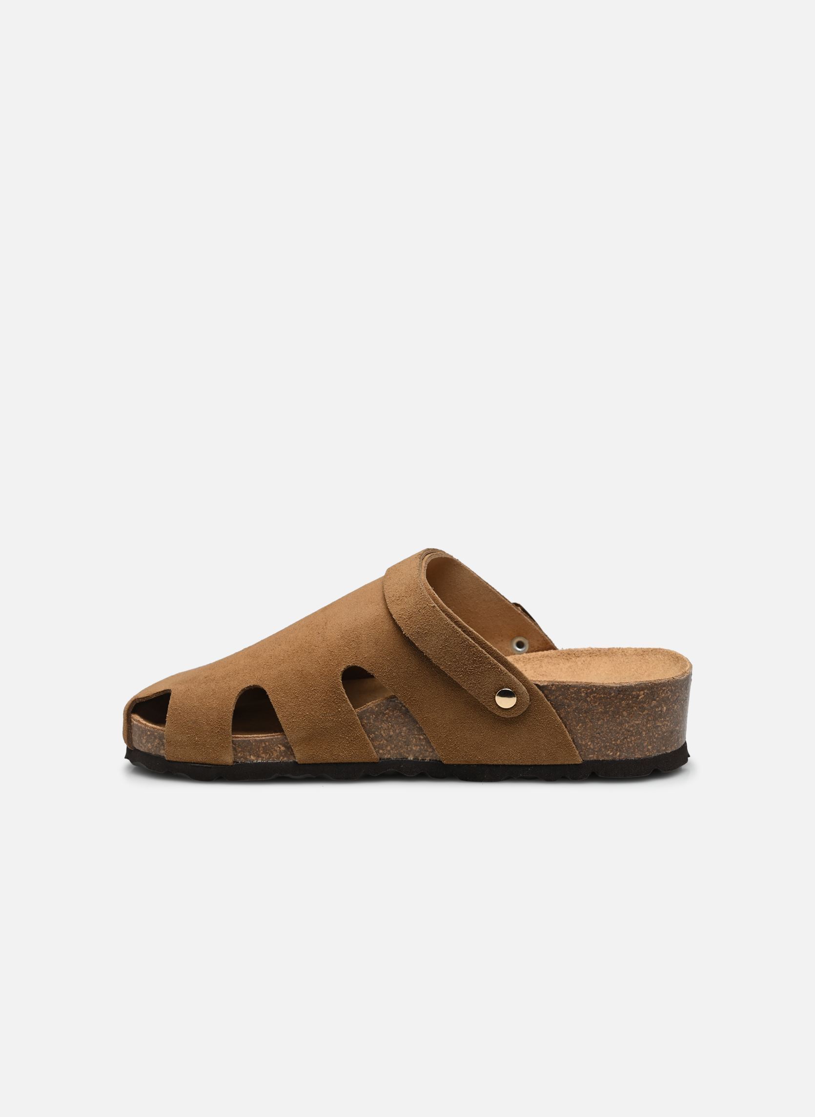 Mules et sabots SUSANA femme marron Nazarée Footcare Mules et sabots SUSANA femme marron NOISETTE