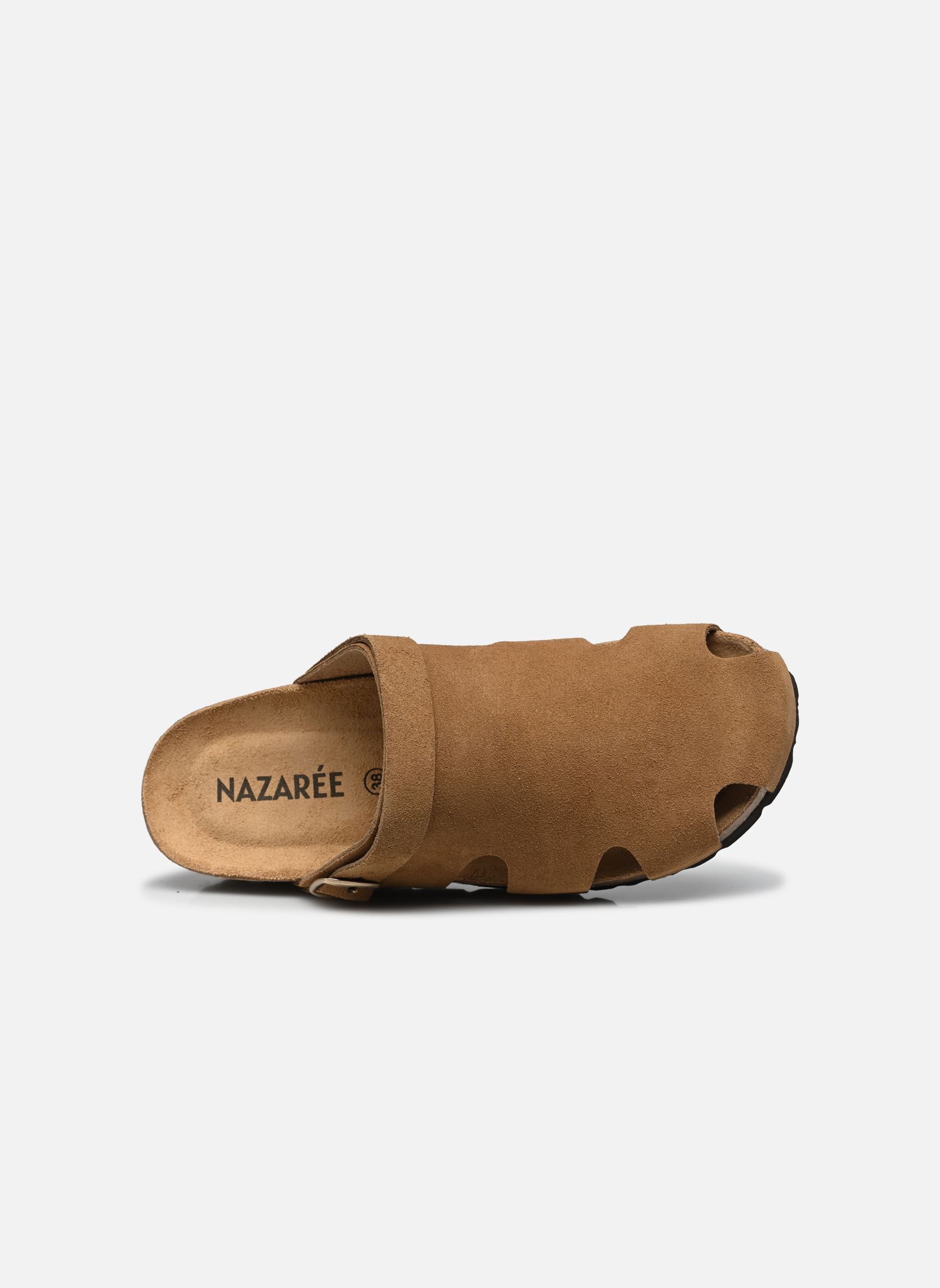 Mules et sabots SUSANA femme marron Nazarée Footcare Mules et sabots SUSANA femme marron NOISETTE