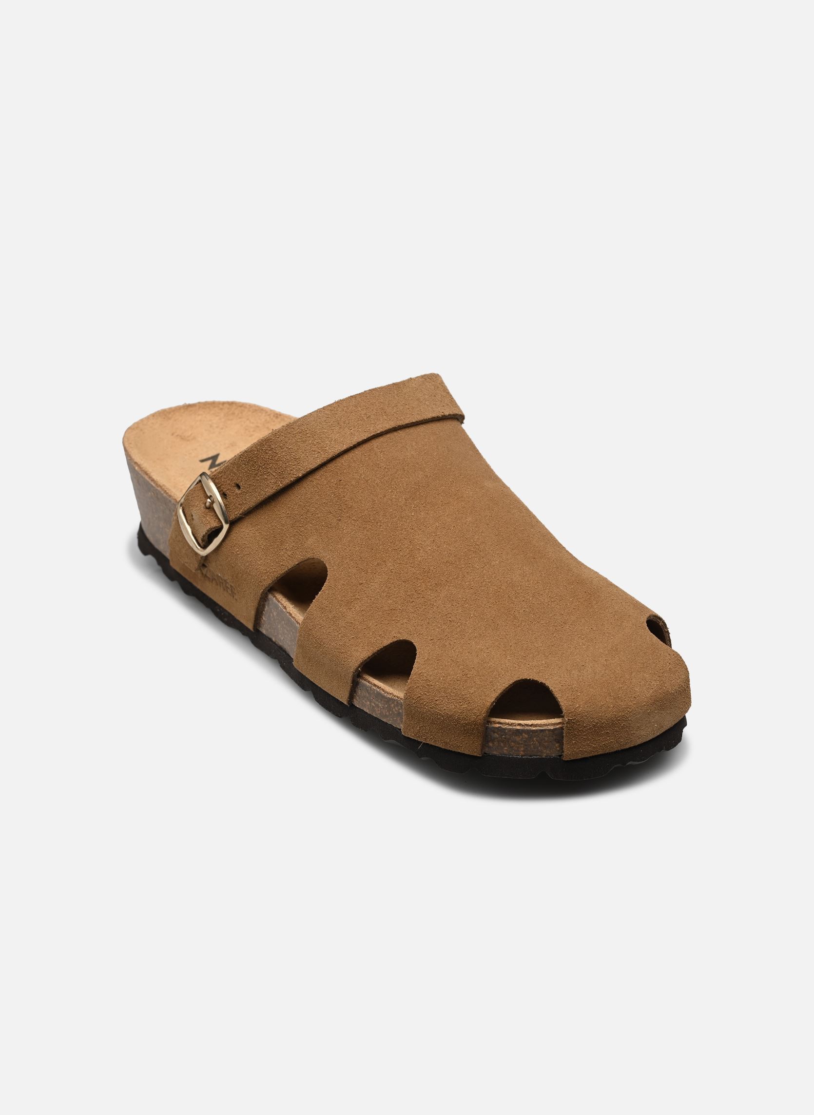 Mules et sabots SUSANA femme marron Nazarée Footcare Mules et sabots SUSANA femme marron NOISETTE
