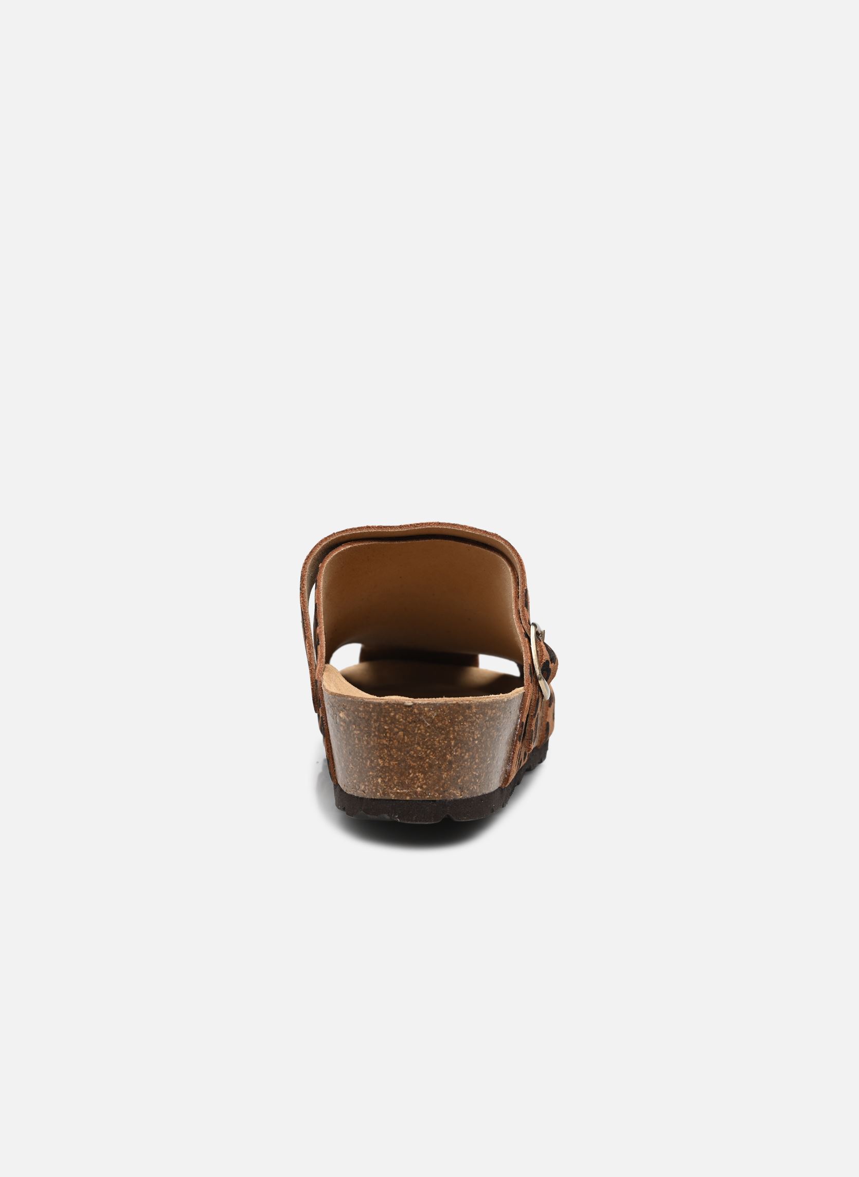 Zuecos y mules SUSANA mujer marrón Nazarée Footcare Zuecos y mules SUSANA mujer marrón LÉOPARD FONCÉ