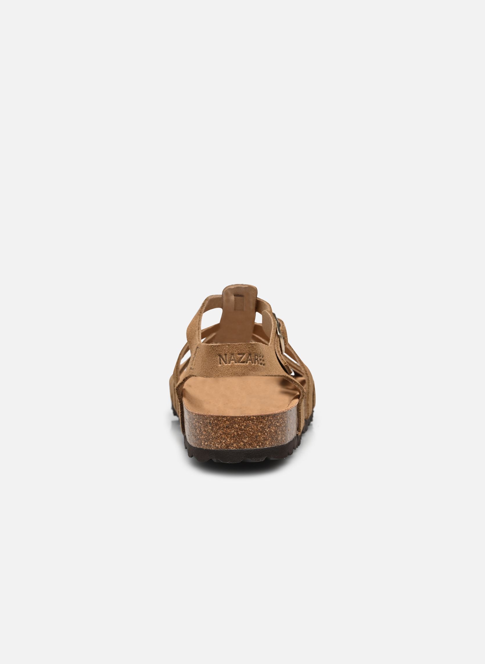 Flache Sandalen BIANCA damen braun Nazarée Footcare Flache Sandalen BIANCA damen braun NOISETTE