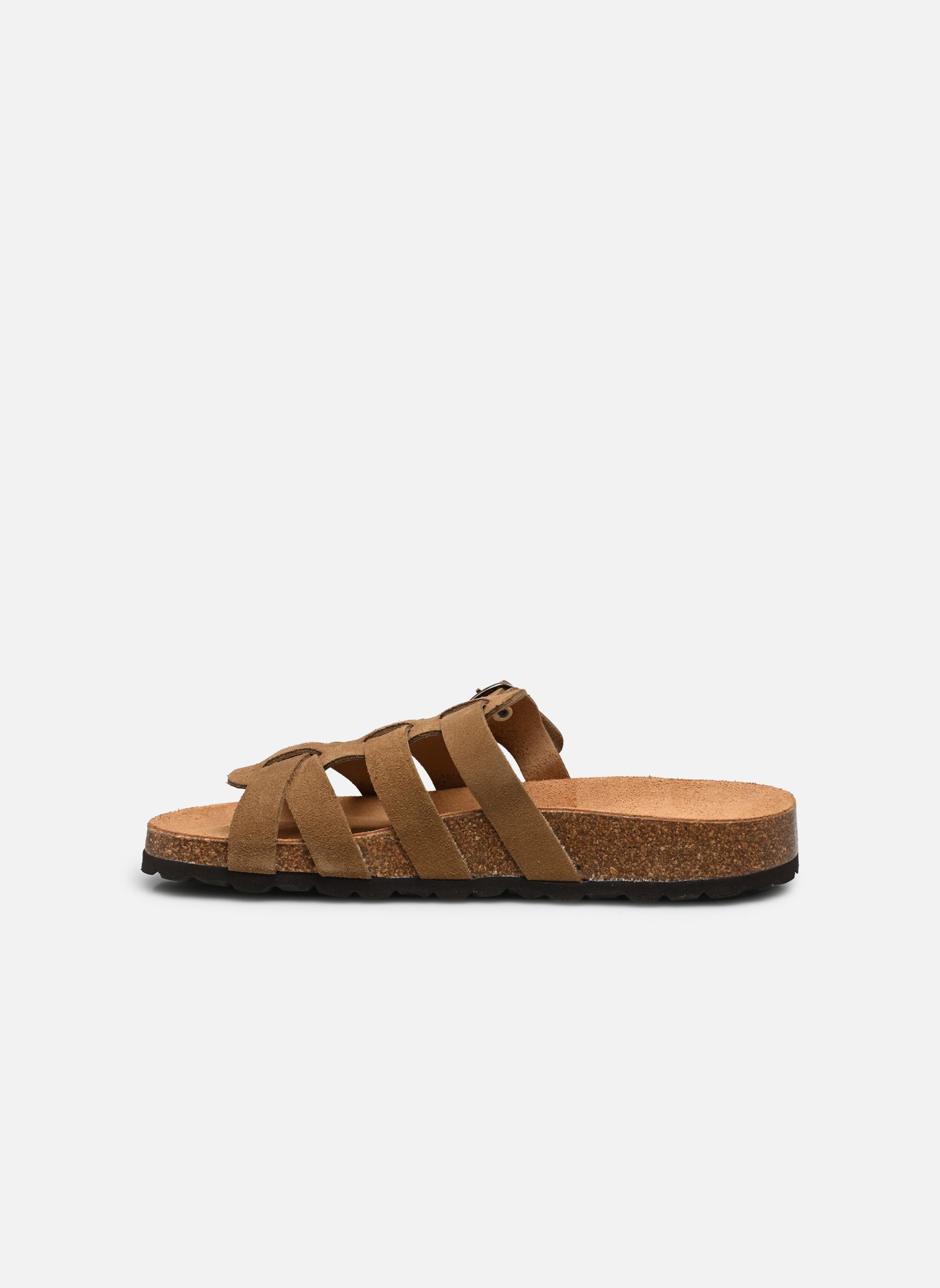 Mules et sabots CARMEN femme marron Nazarée Footcare Mules et sabots CARMEN femme marron NOISETTE