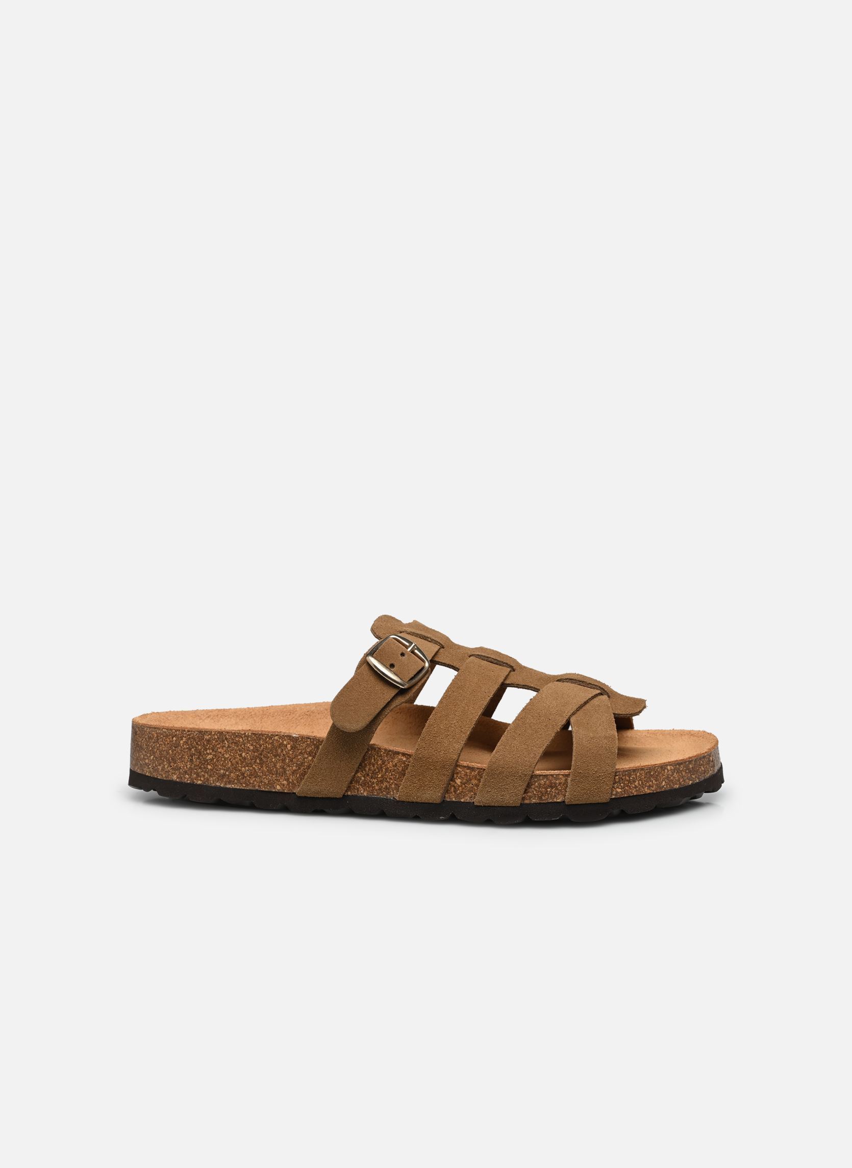 Mules et sabots CARMEN femme marron Nazarée Footcare Mules et sabots CARMEN femme marron NOISETTE