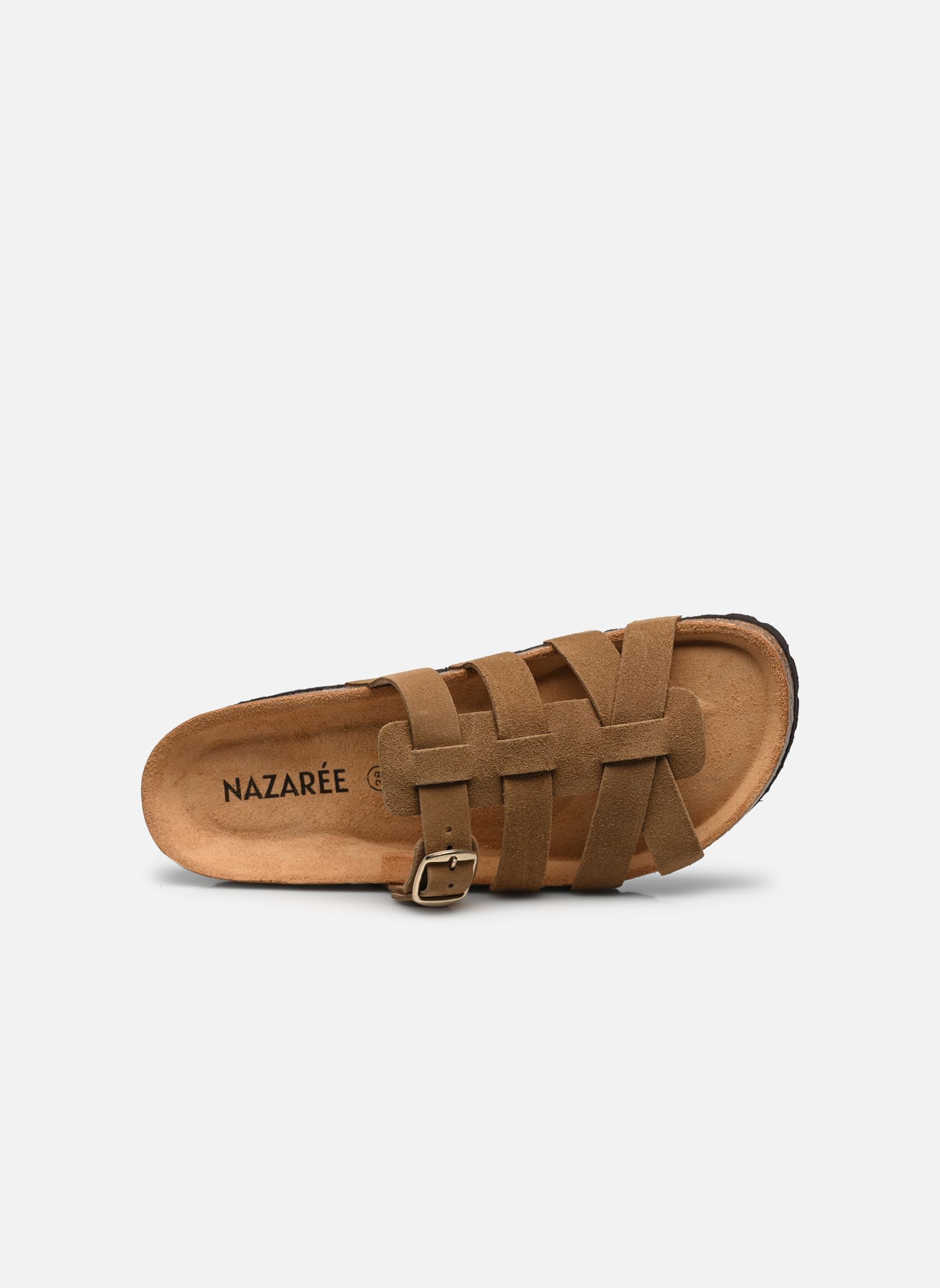 Mules et sabots CARMEN femme marron Nazarée Footcare Mules et sabots CARMEN femme marron NOISETTE
