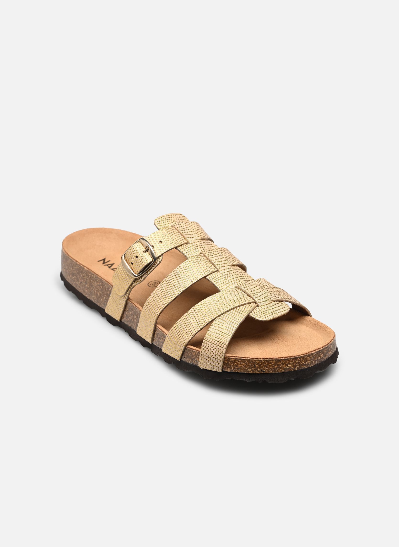 Ciabattine e Sabots CARMEN donna oro e bronzo Nazarée Footcare Ciabattine e Sabots CARMEN donna oro e bronzo LÉZARD DORÉ