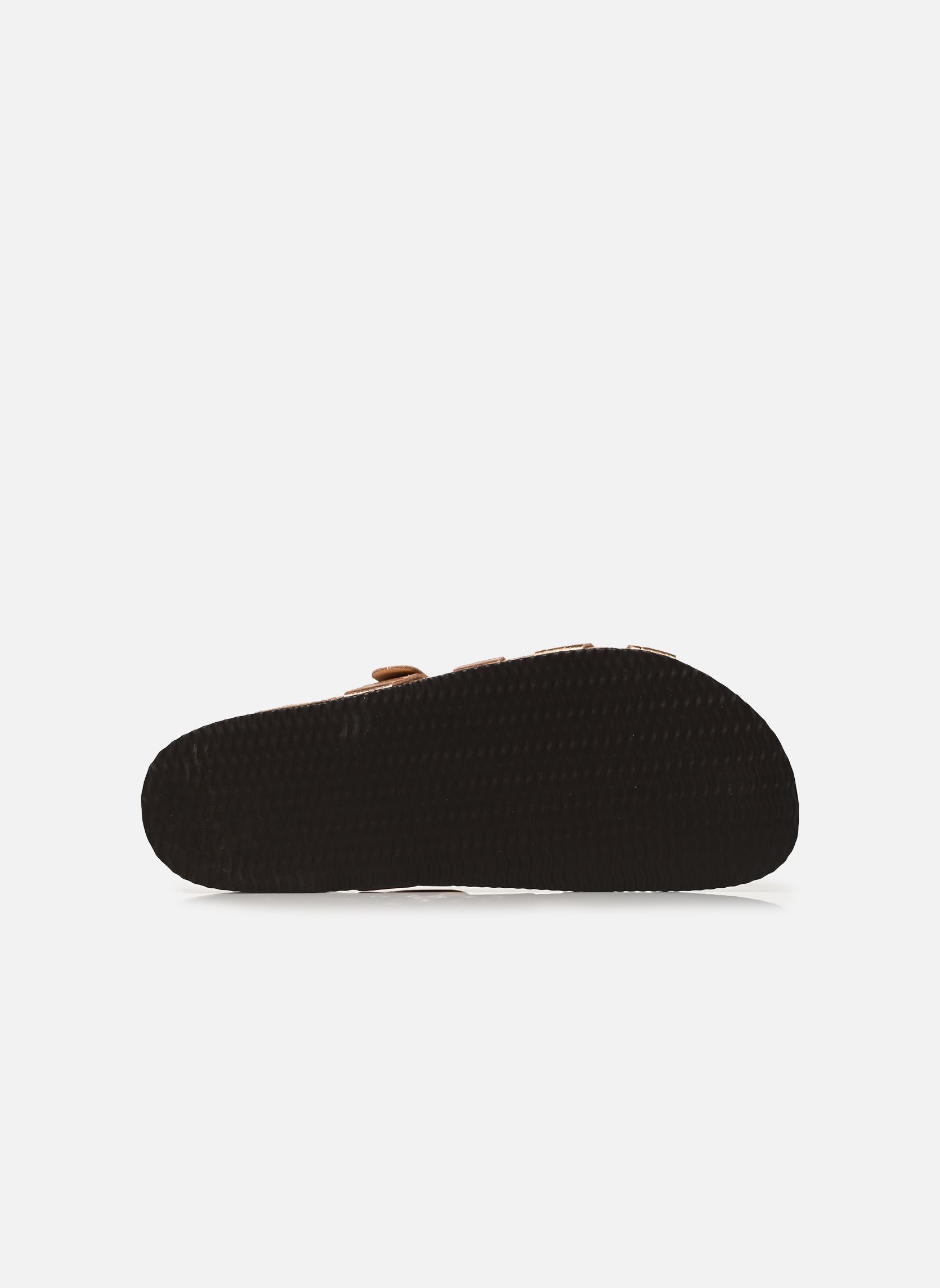 Pantoletten und Clogs CARMEN damen silber Nazarée Footcare Pantoletten und Clogs CARMEN damen silber OR ROSE