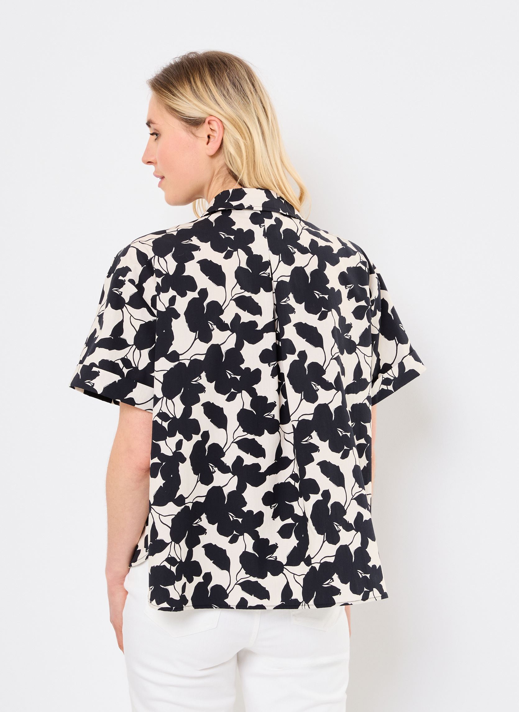 Kurzarm-Hemden CMARIAL damen weiß Georgia Rose Kurzarm-Hemden CMARIAL damen weiß ECRU