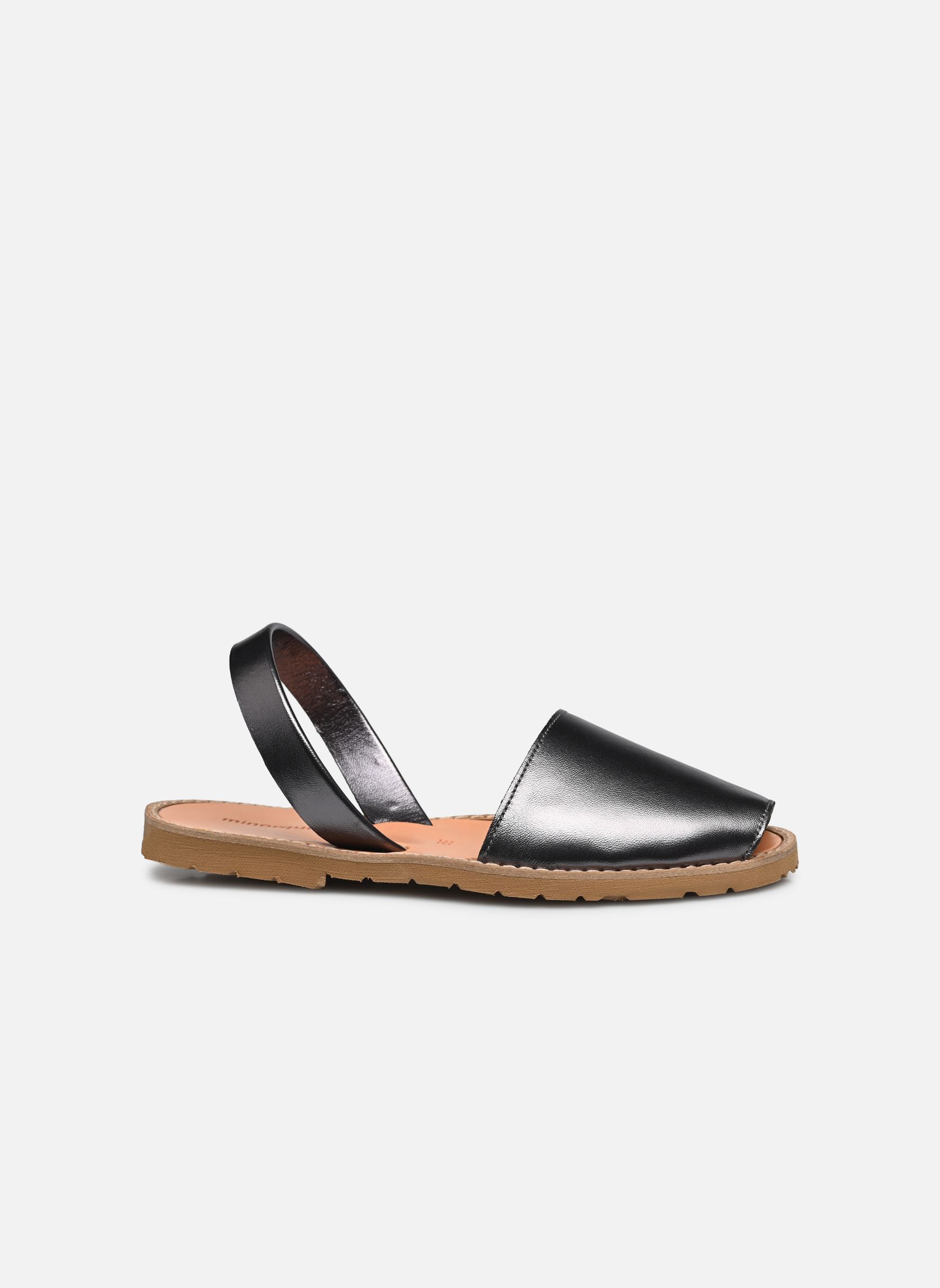Sandali piatti Avarca Métal donna grigio Minorquines Sandali piatti Avarca Métal donna grigio ANTHRACITE