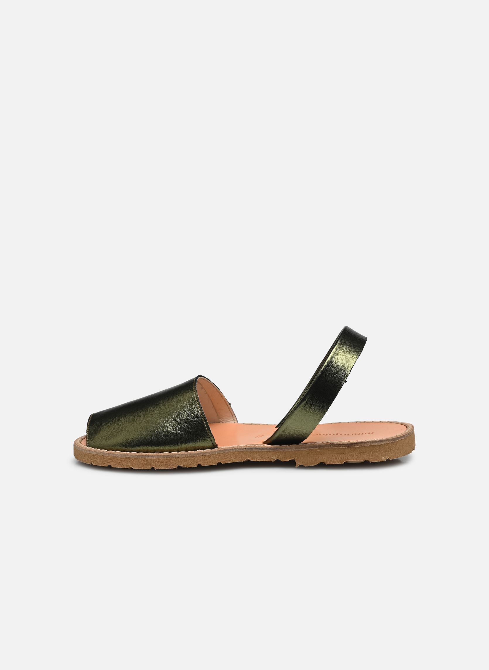 Sandali piatti Avarca Métal donna verde Minorquines Sandali piatti Avarca Métal donna verde VERDE
