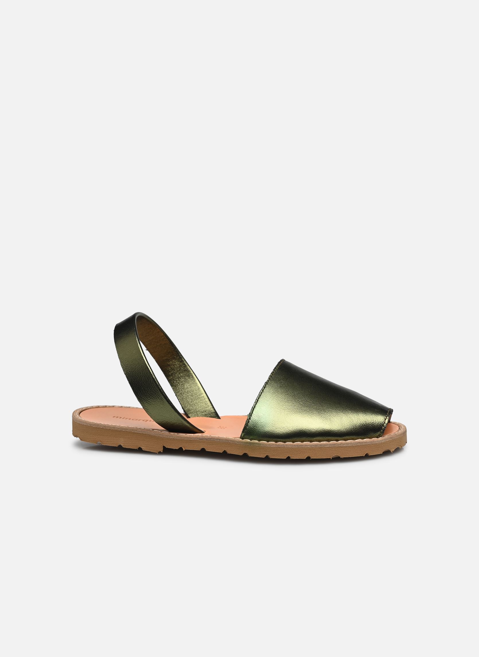 Sandali piatti Avarca Métal donna verde Minorquines Sandali piatti Avarca Métal donna verde VERDE