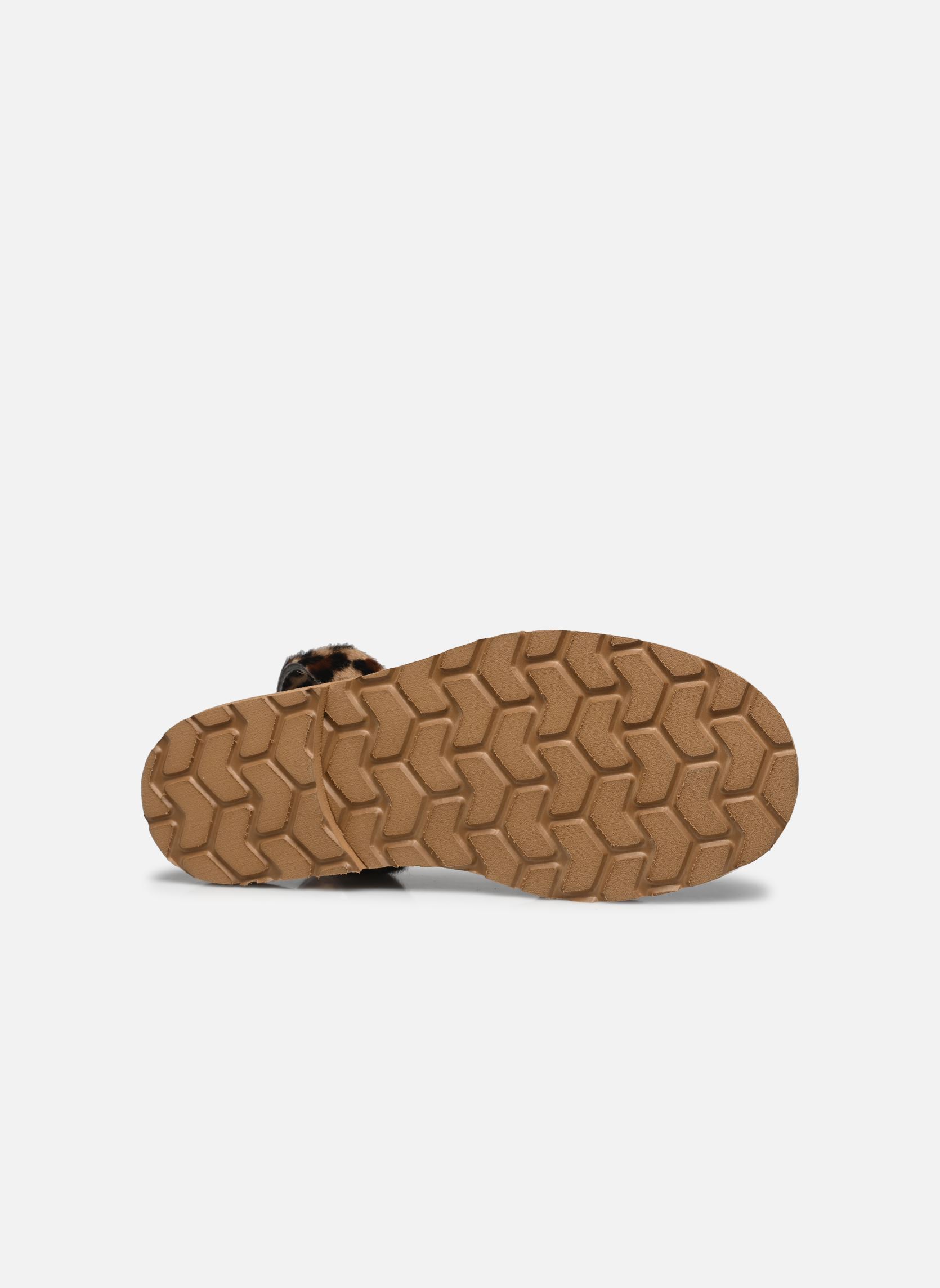 Flache Sandalen Avarca Cuir Léopard damen beige Minorquines Flache Sandalen Avarca Cuir Léopard damen beige LÉOPARD