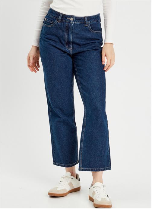 Cache Cache Jeans droit ISTAHO-ONE2 femme bleu