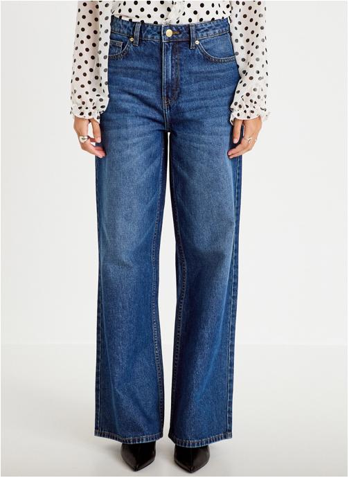 Cache Cache Jeans droit DELHO-LOTY2 femme bleu