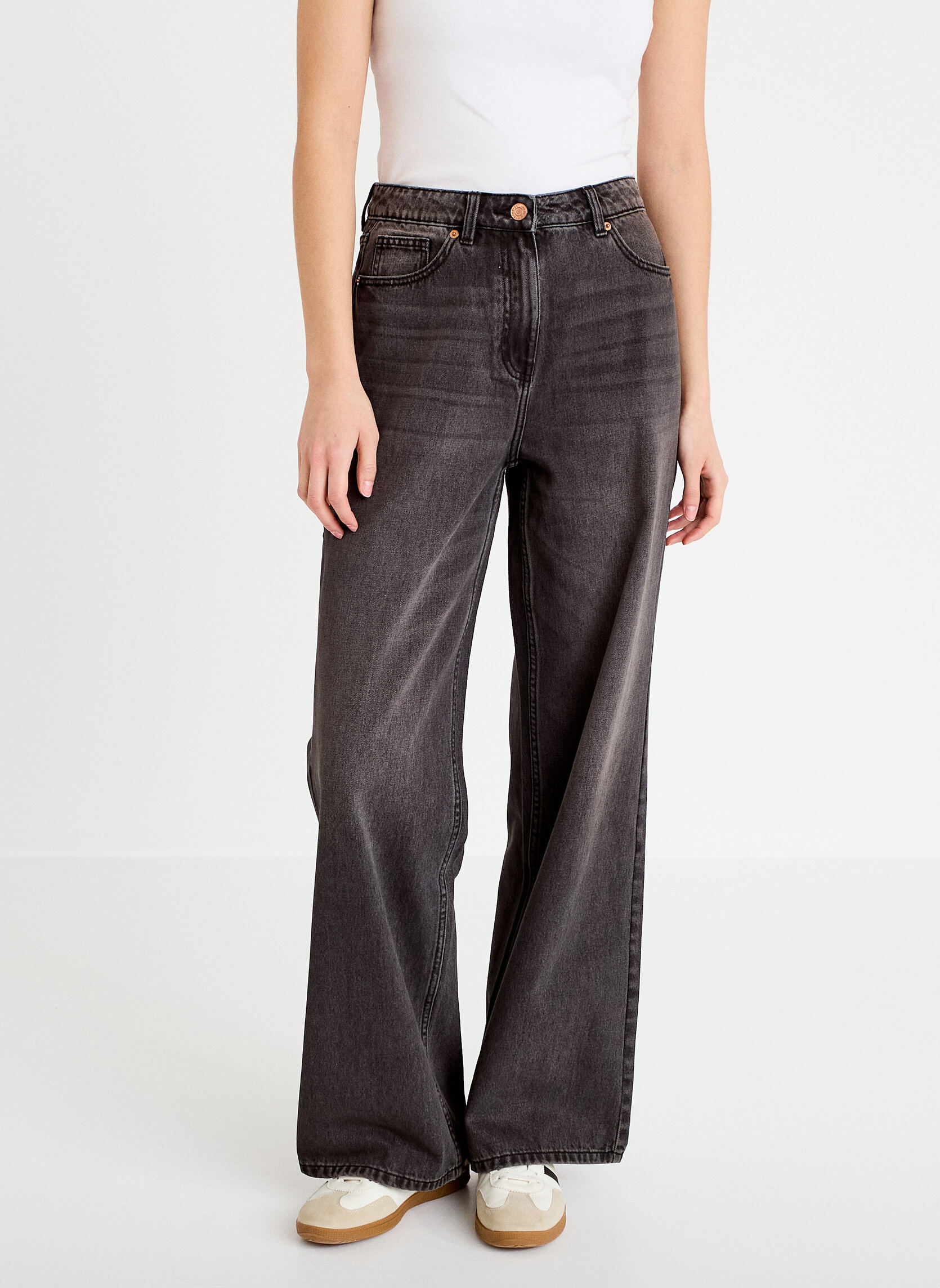 Jeans droit DELHO-LOTY2 femme noir Cache Cache Jeans droit DELHO-LOTY2 femme noir Noir