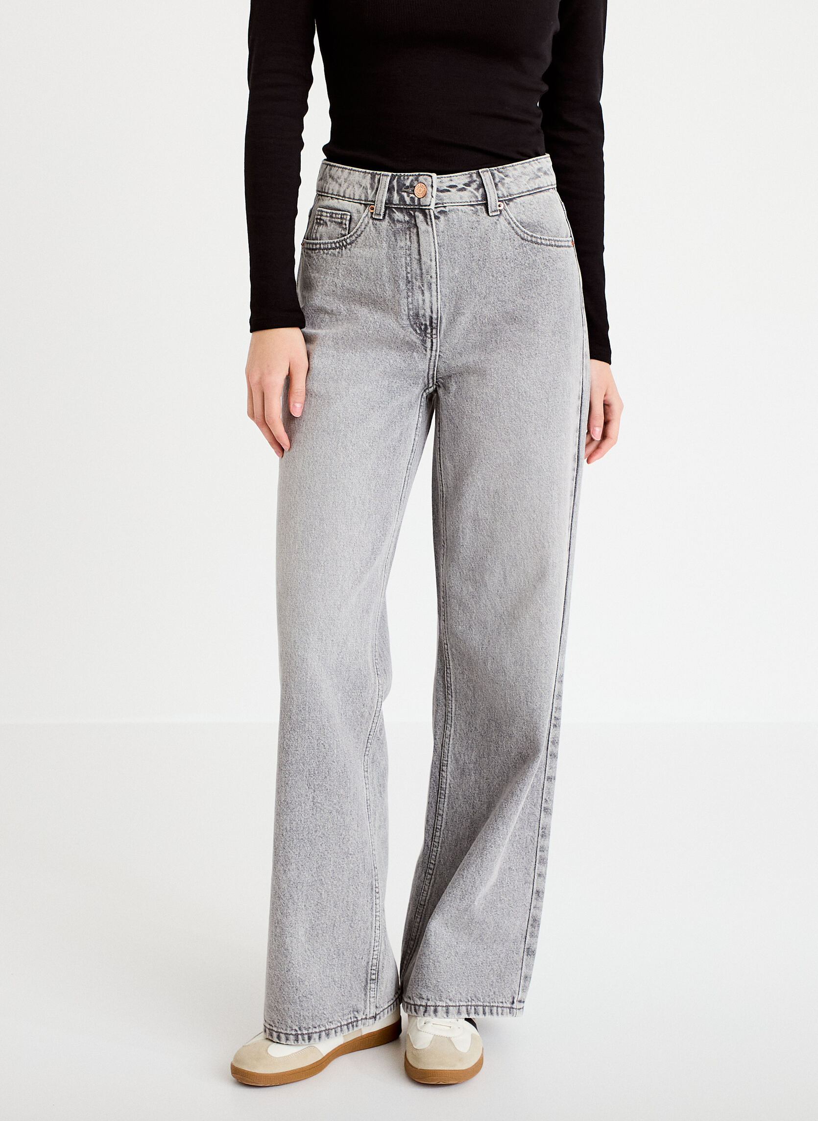 Jeans droit DELHO-LOTY2 femme gris Cache Cache Jeans droit DELHO-LOTY2 femme gris Gris