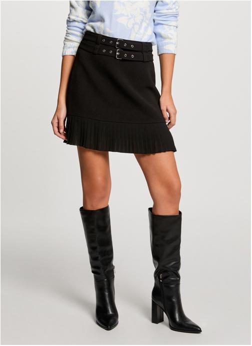 Morgan Jupes mi-longues 251-JANO femme noir