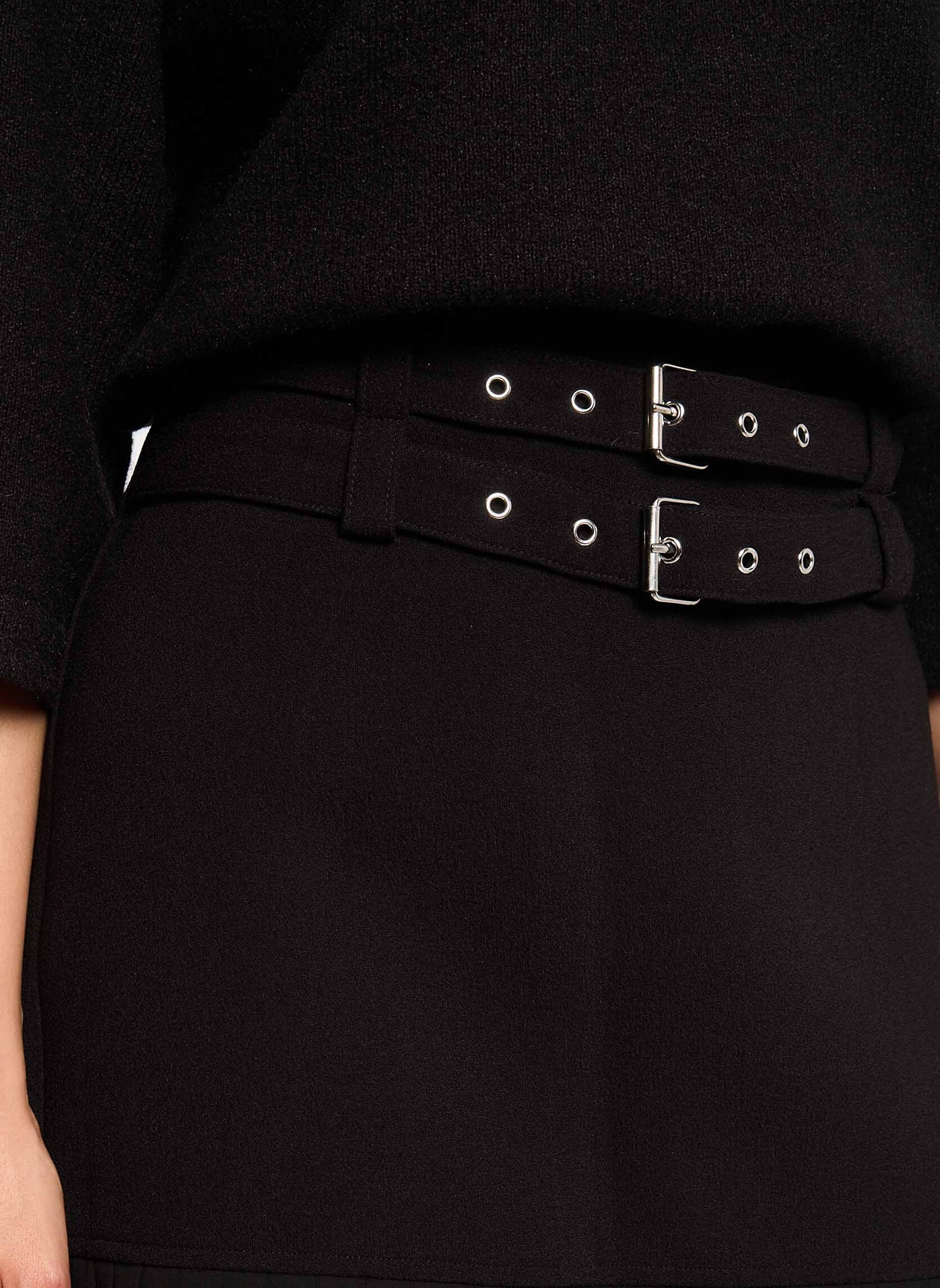 Jupes mi-longues 251-JANO femme noir Morgan Jupes mi-longues 251-JANO femme noir Noir