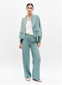 Pantalons droit Pantalons - 251P-PVERONIQUE femme vert Caroll Pantalons droit Pantalons - 251P-PVERONIQUE femme vert Vert pastel