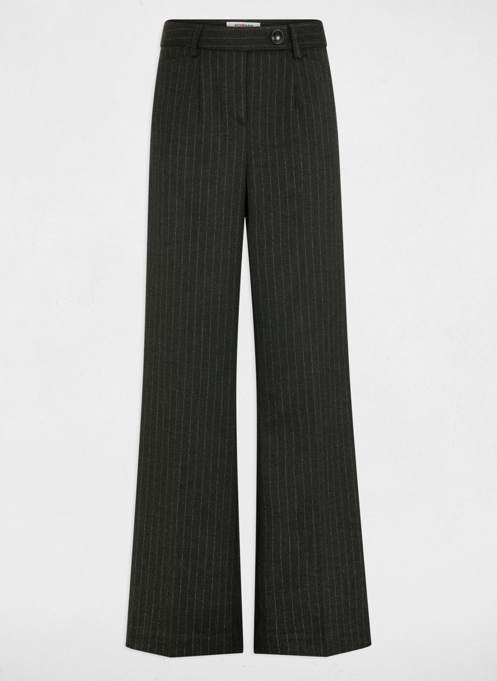 Pantalons droit 242-PTALI.F femme gris Morgan Pantalons droit 242-PTALI.F femme gris Gris