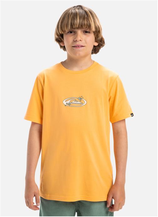 Quiksilver Tee-shirts Evo Nature Magic garçon orange
