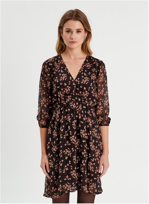 Cache Cache Robes ROBOVOILE2 femme noir